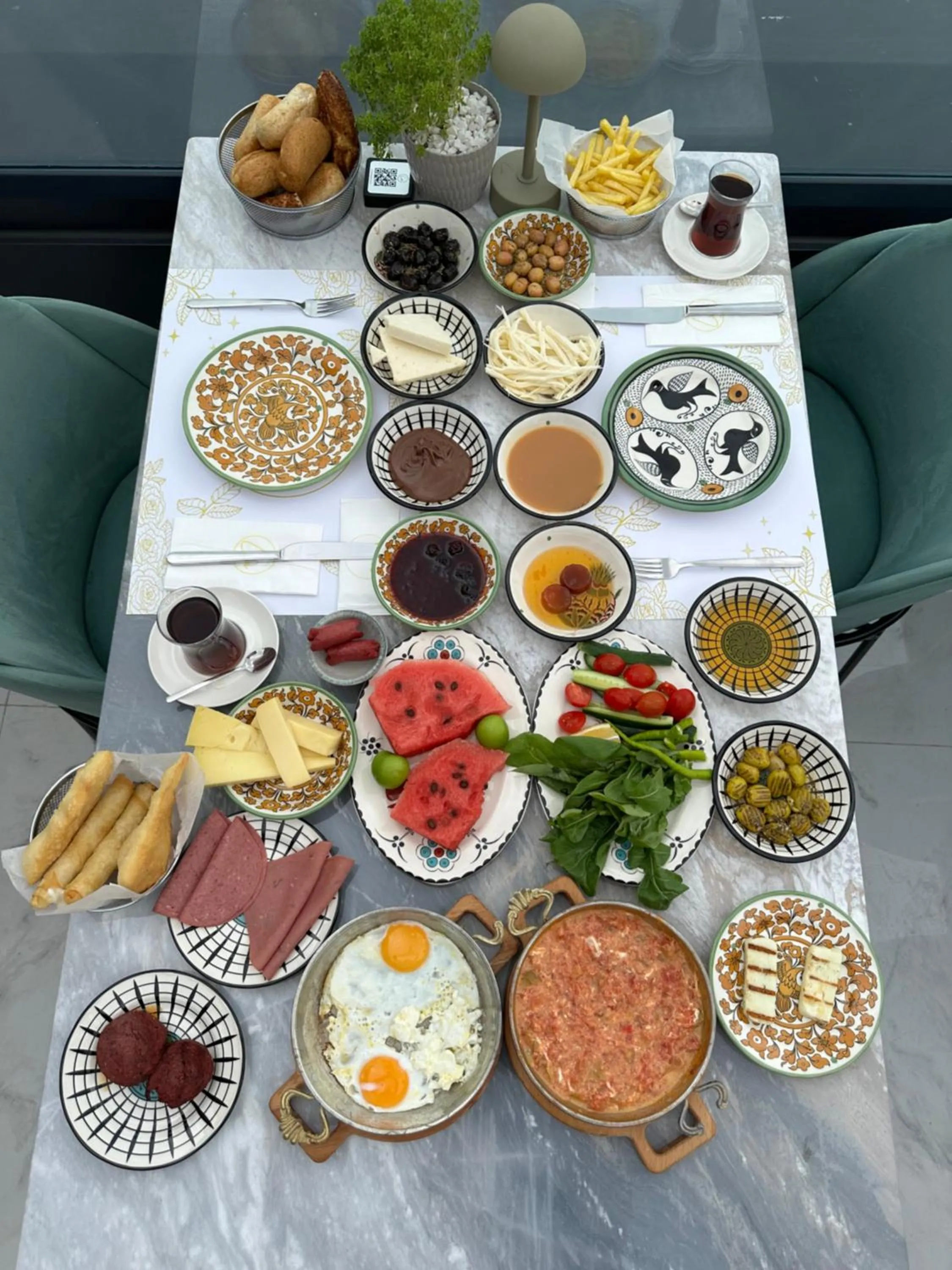 Breakfast in Pera Bosphorus Hotel