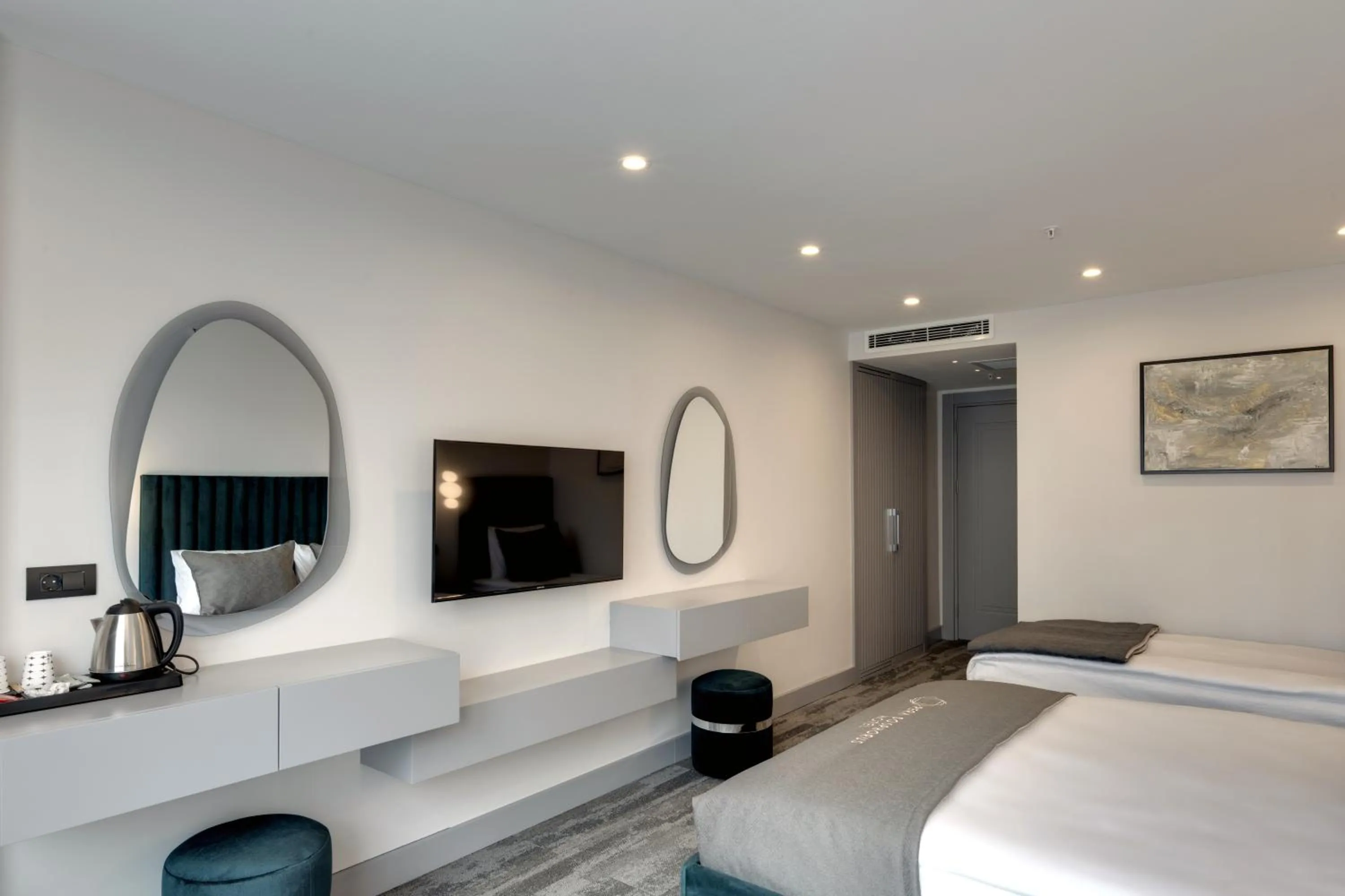 Bed in Pera Bosphorus Hotel