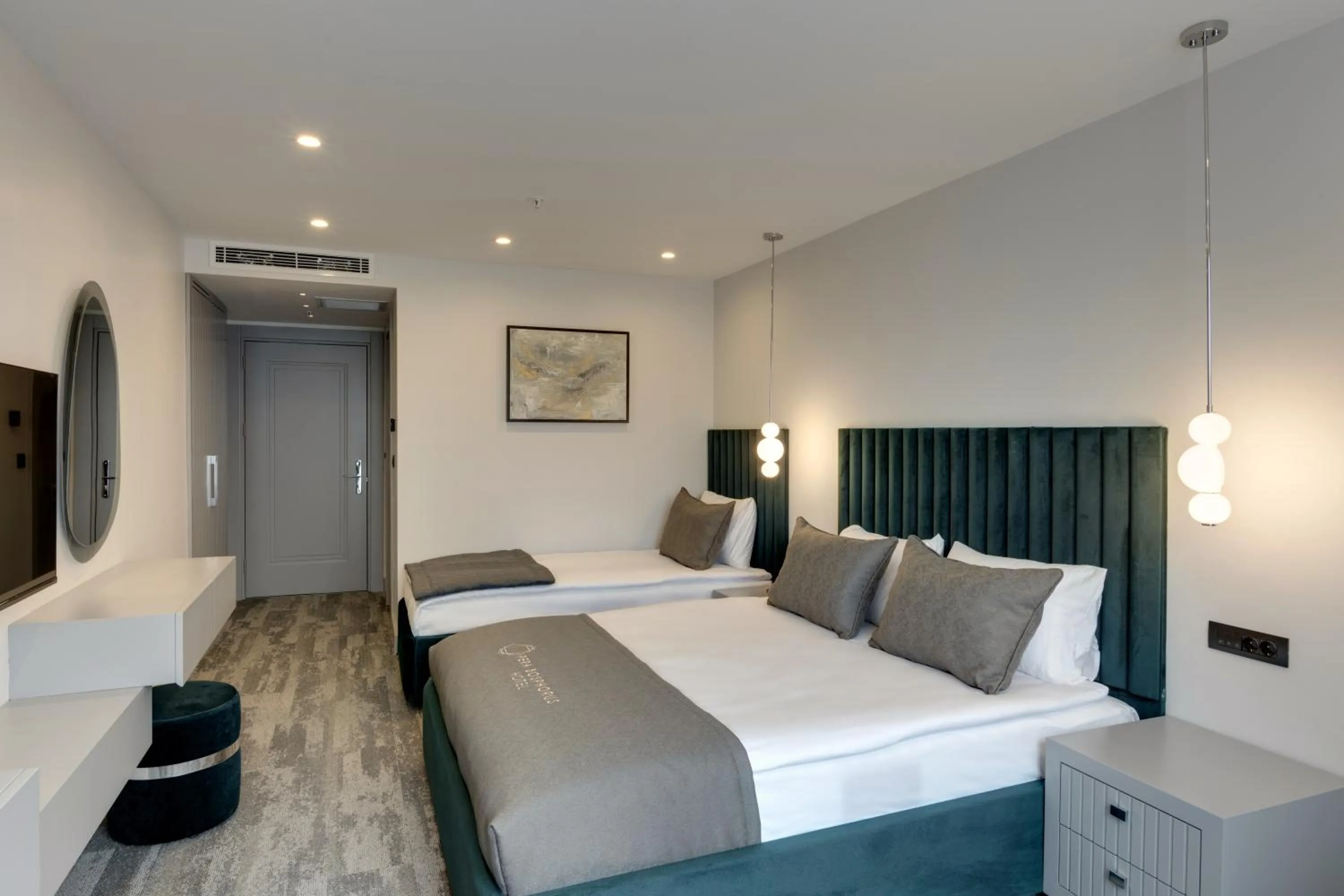 Bed in Pera Bosphorus Hotel