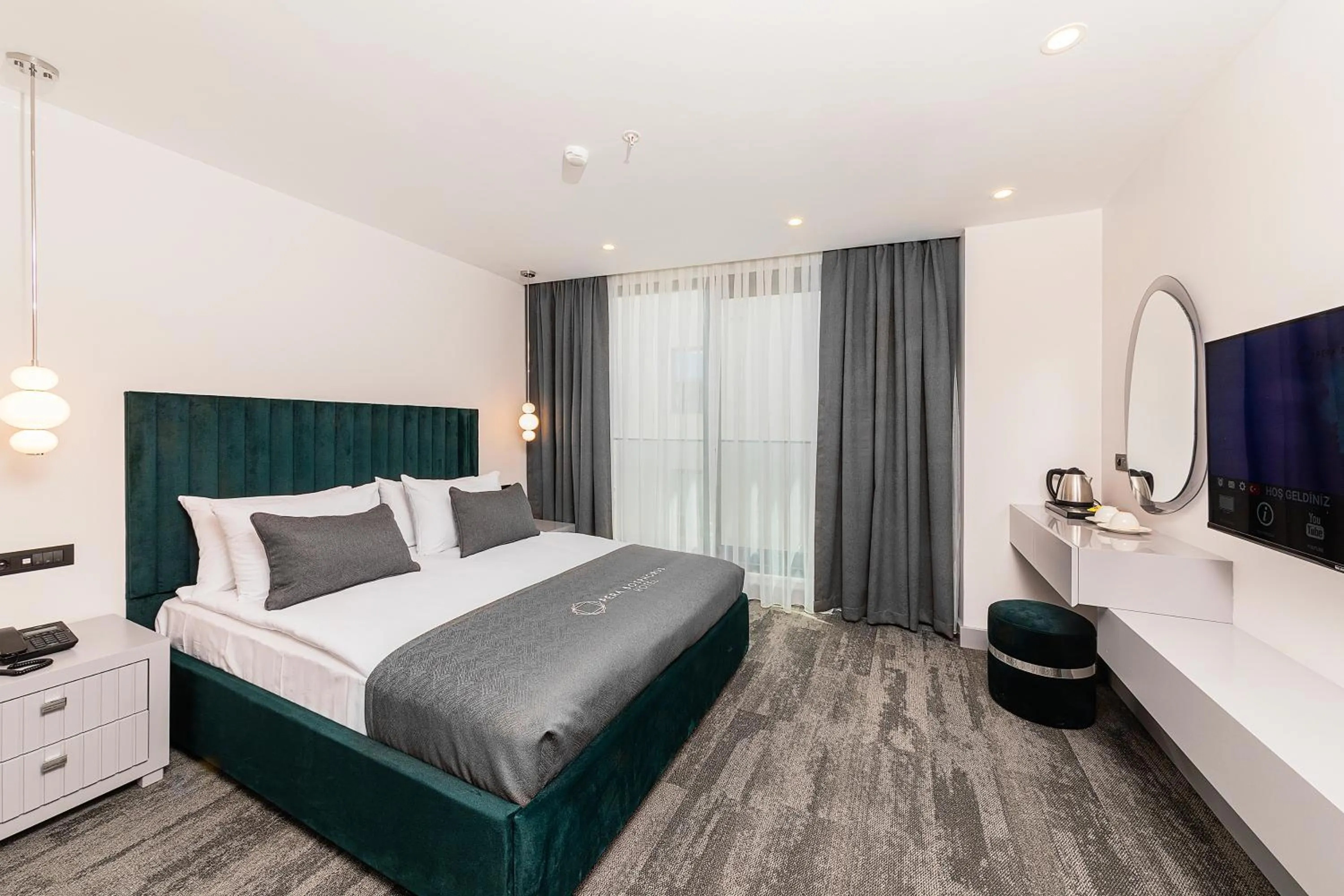 Bed in Pera Bosphorus Hotel