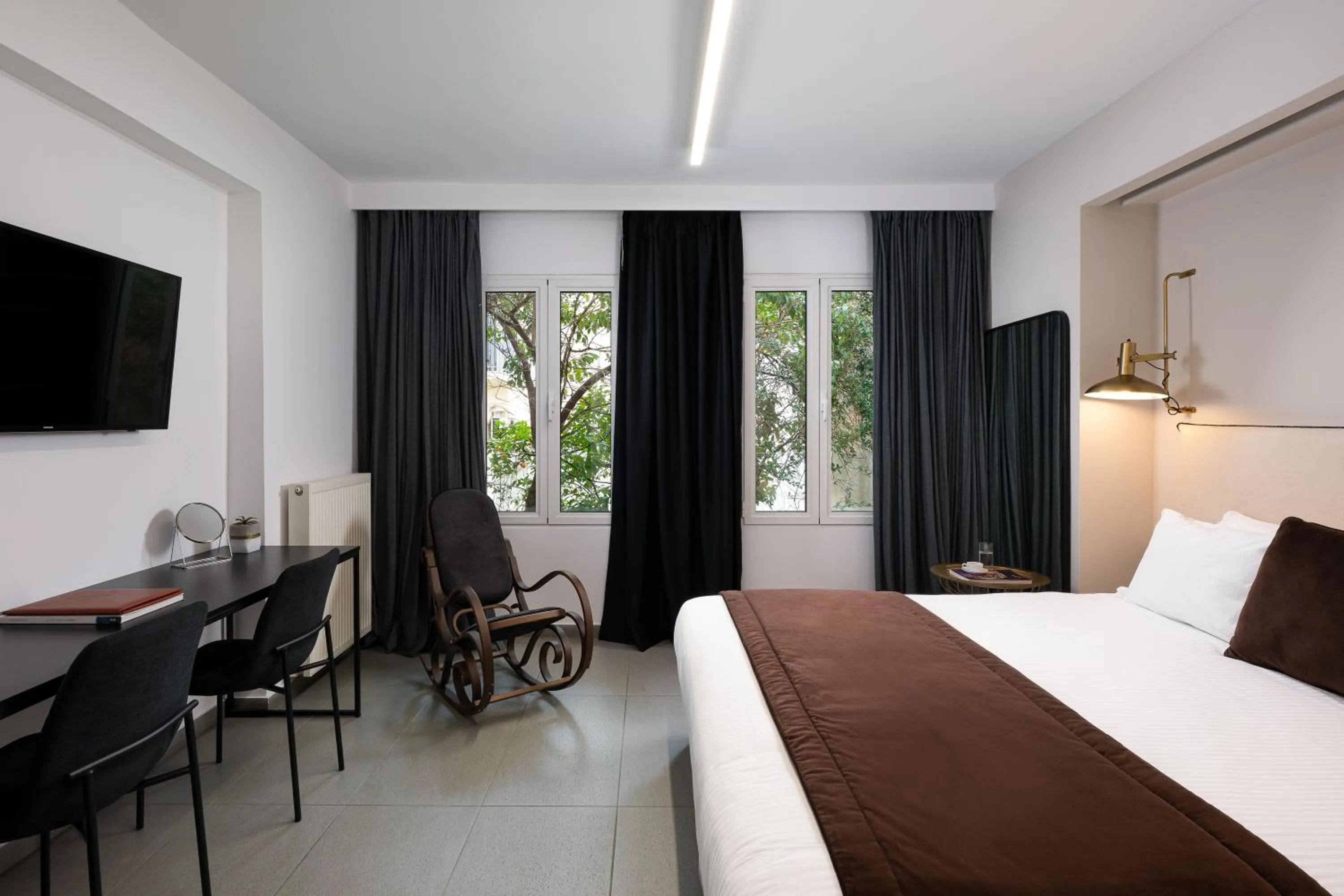 Bedroom, Bed in Athens Flair