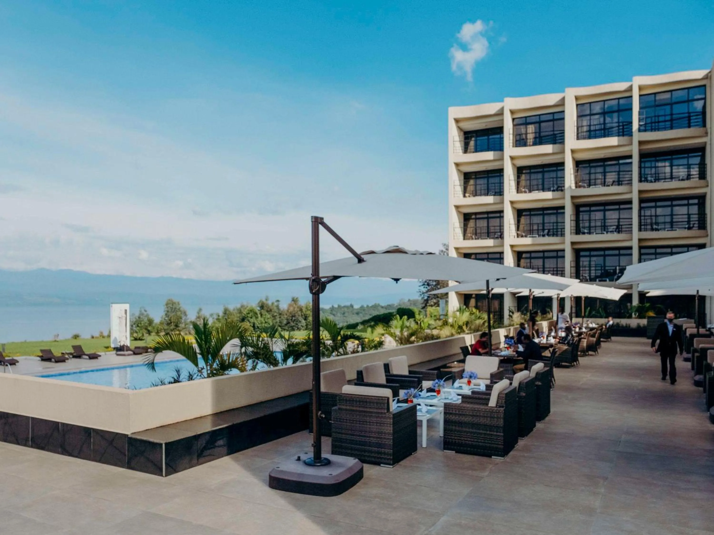 Property building in Mantis Kivu Marina Bay Hotel