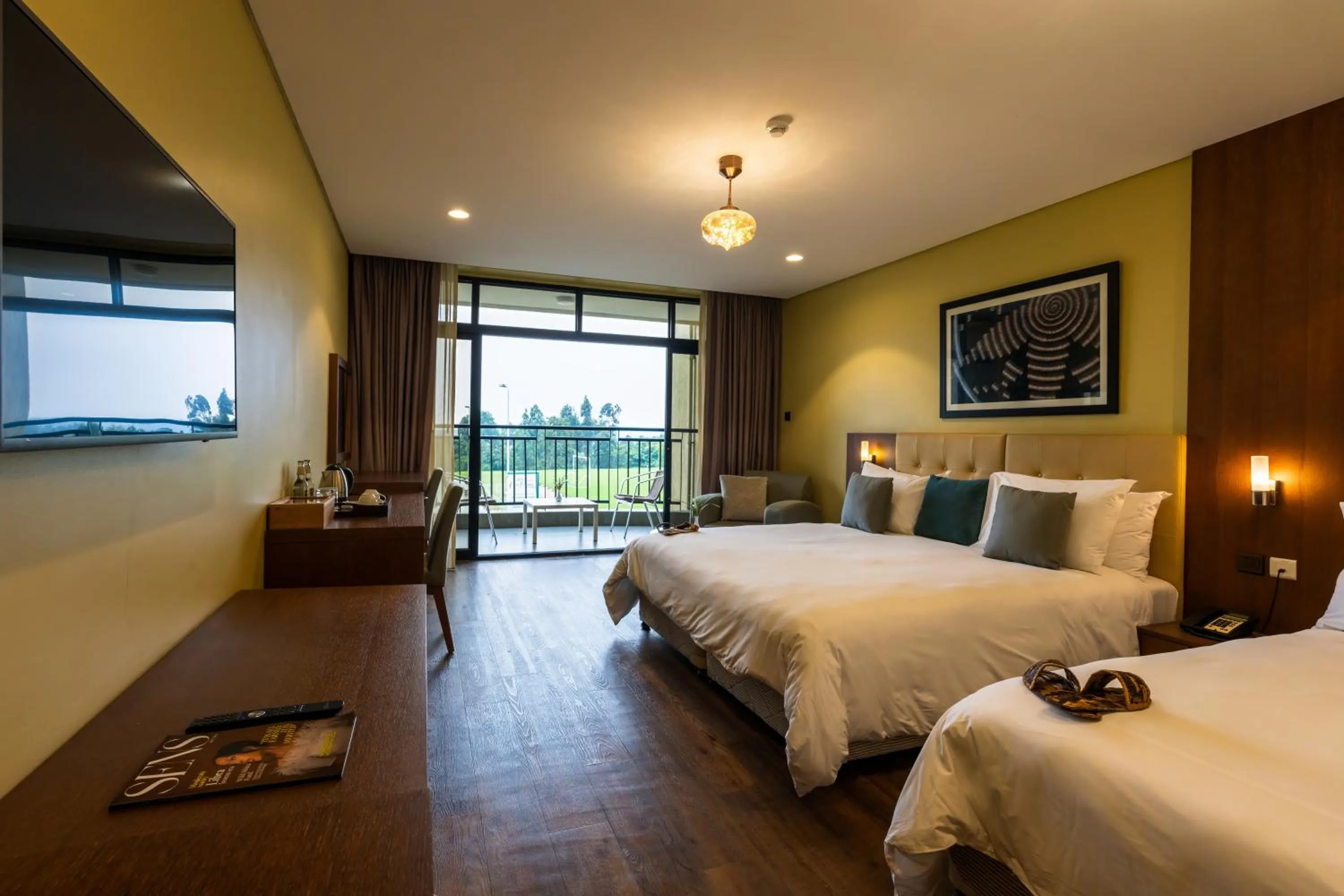 Bedroom in Mantis Kivu Marina Bay Hotel