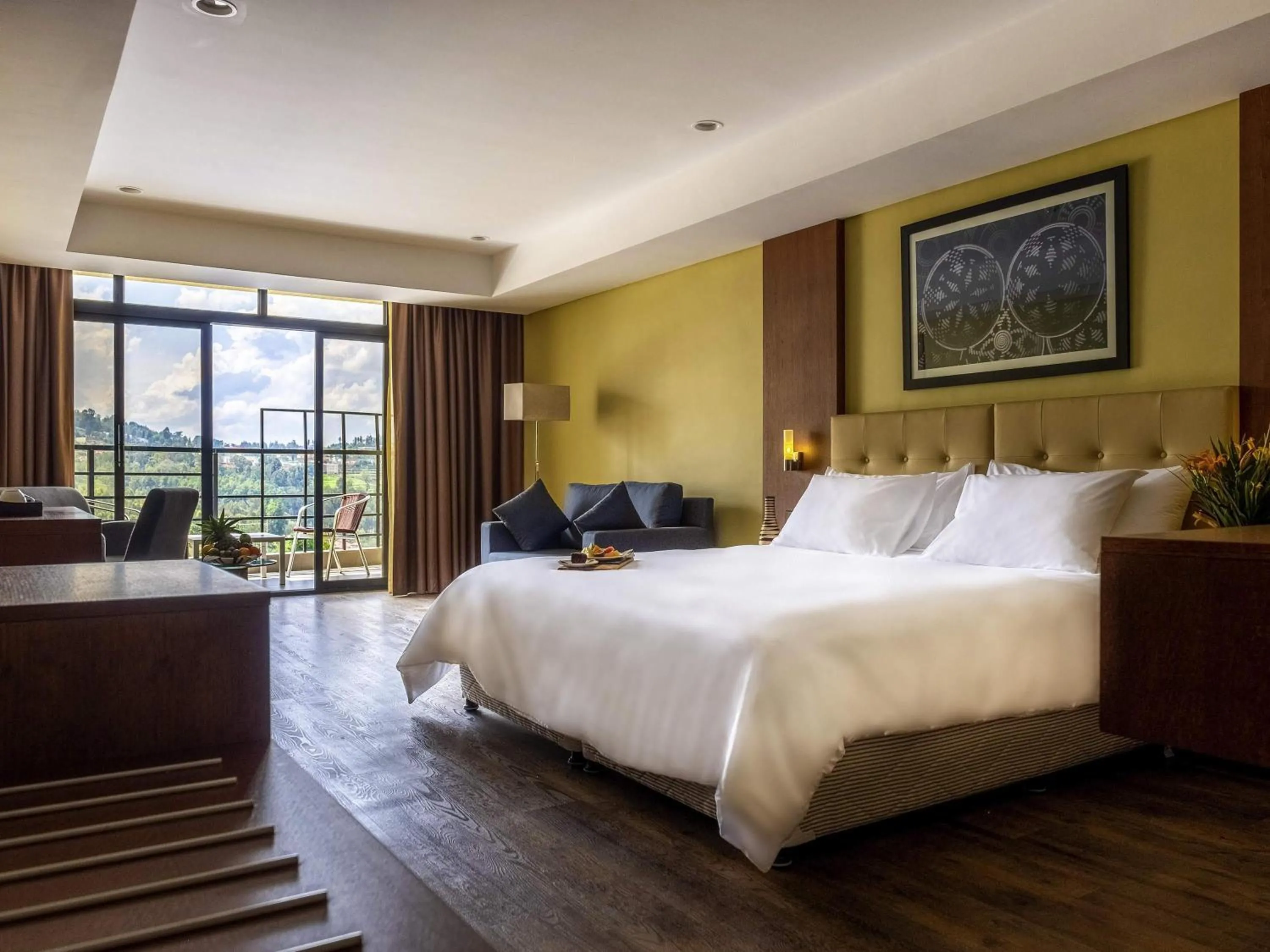 Bedroom in Mantis Kivu Marina Bay Hotel