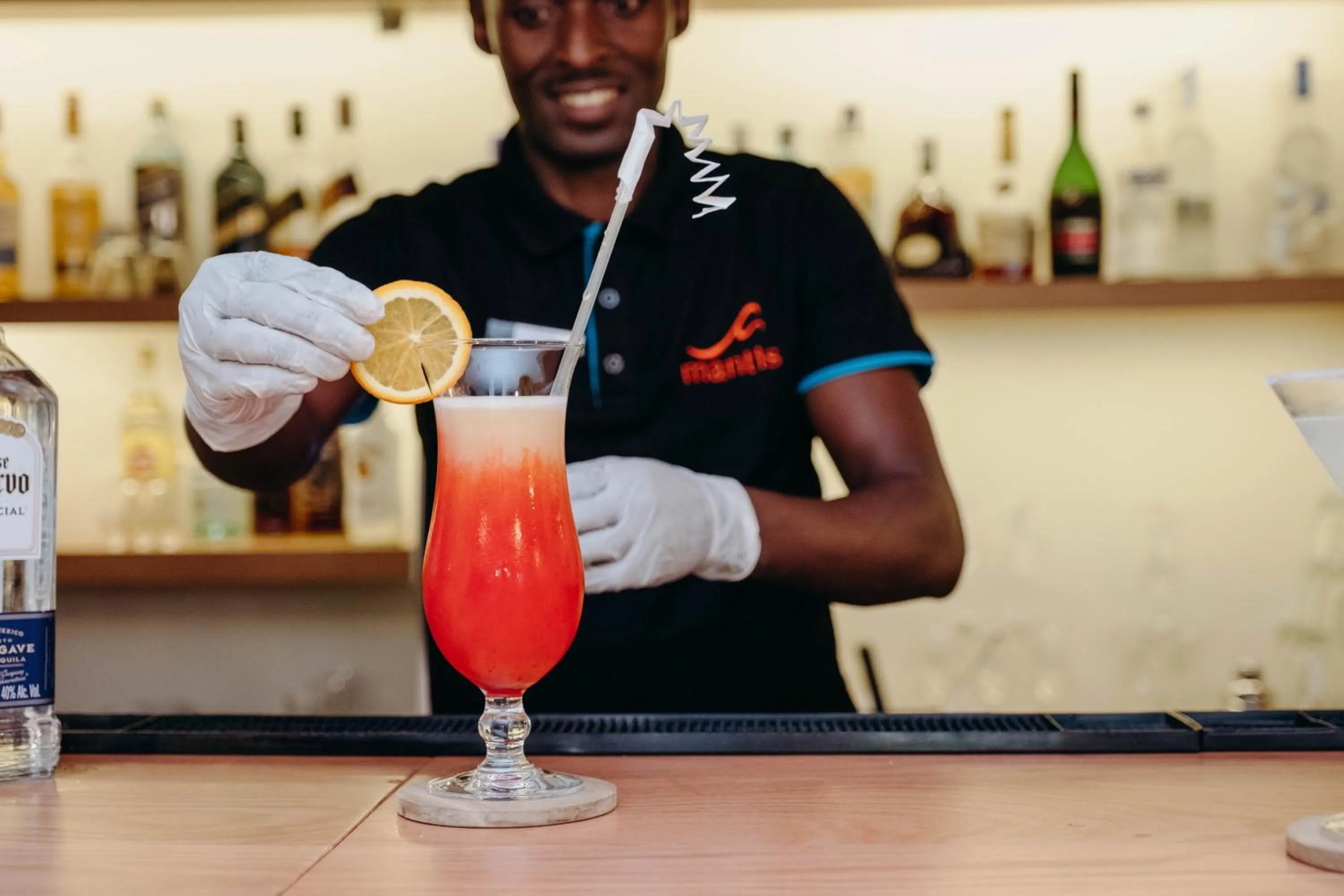 Staff in Mantis Kivu Marina Bay Hotel