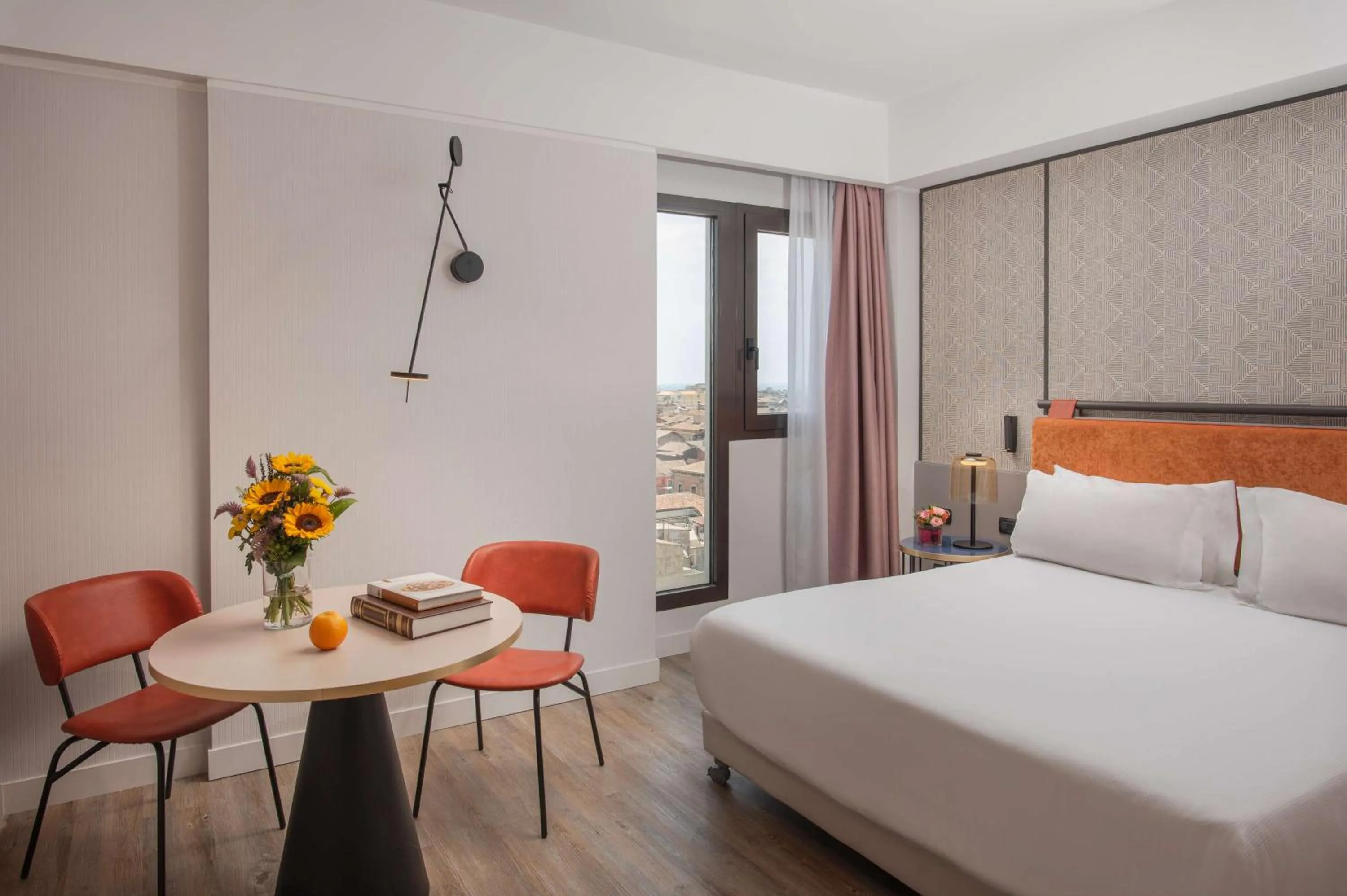 Bedroom, Bed in NH Catania Centro