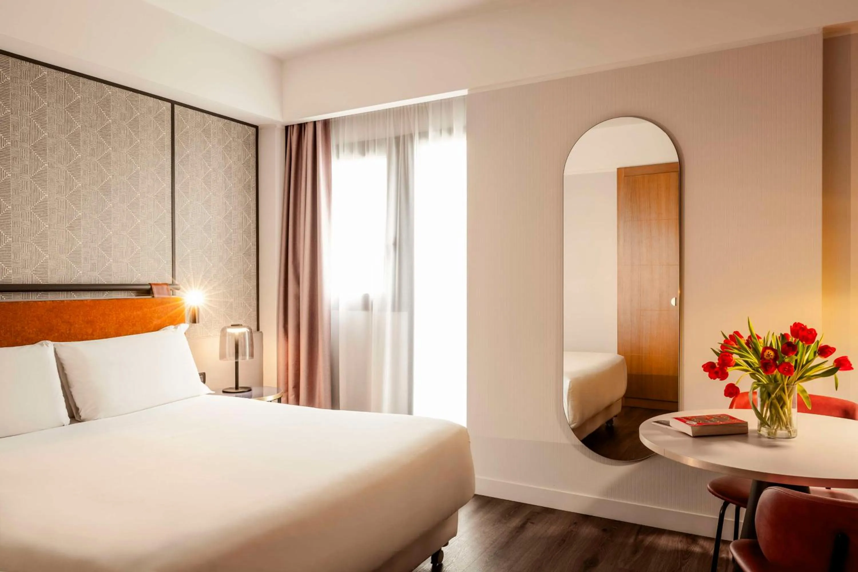 Bedroom, Bed in NH Catania Centro