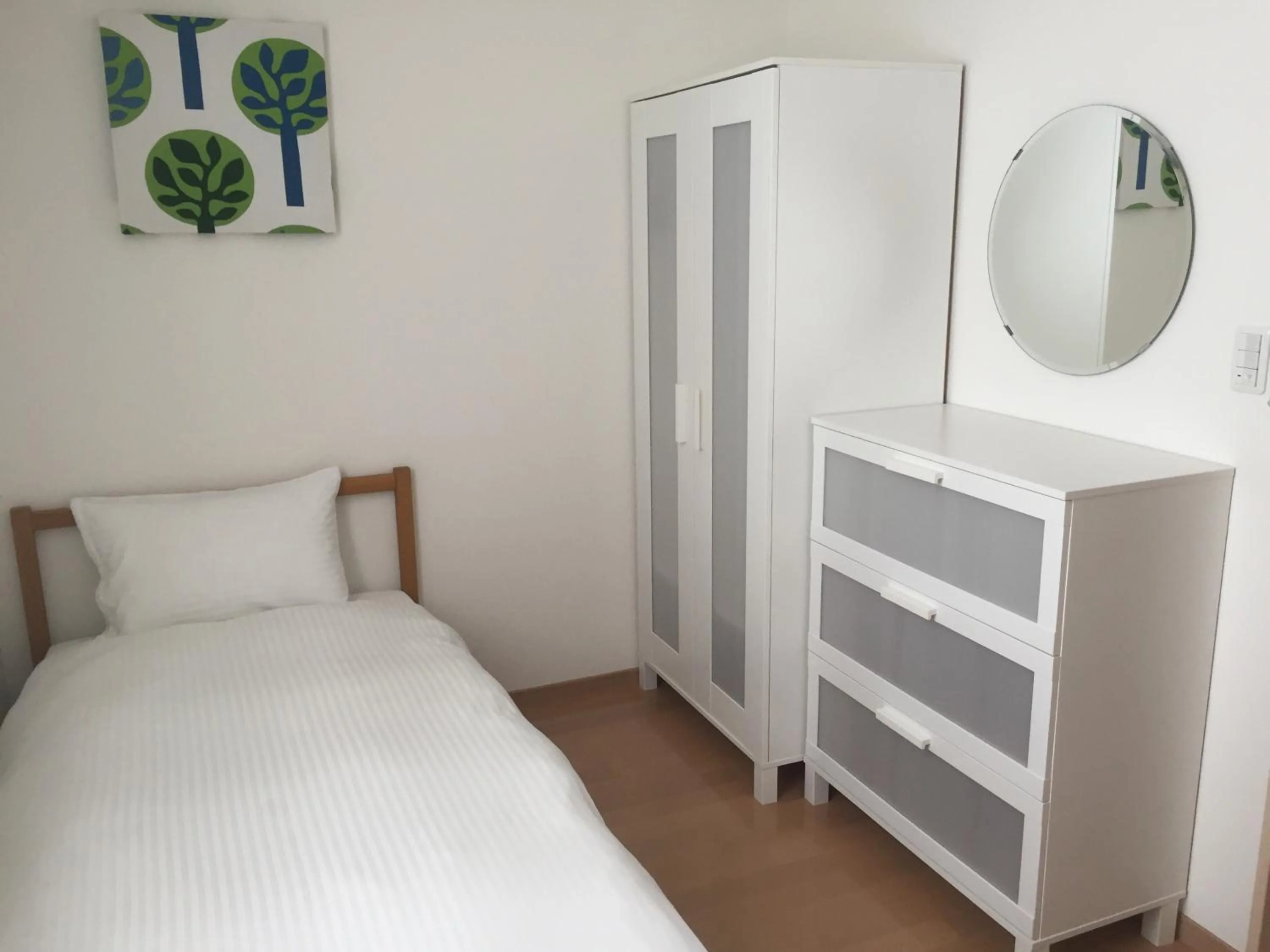 Bedroom, Bed in Nasu Townhouse N-3