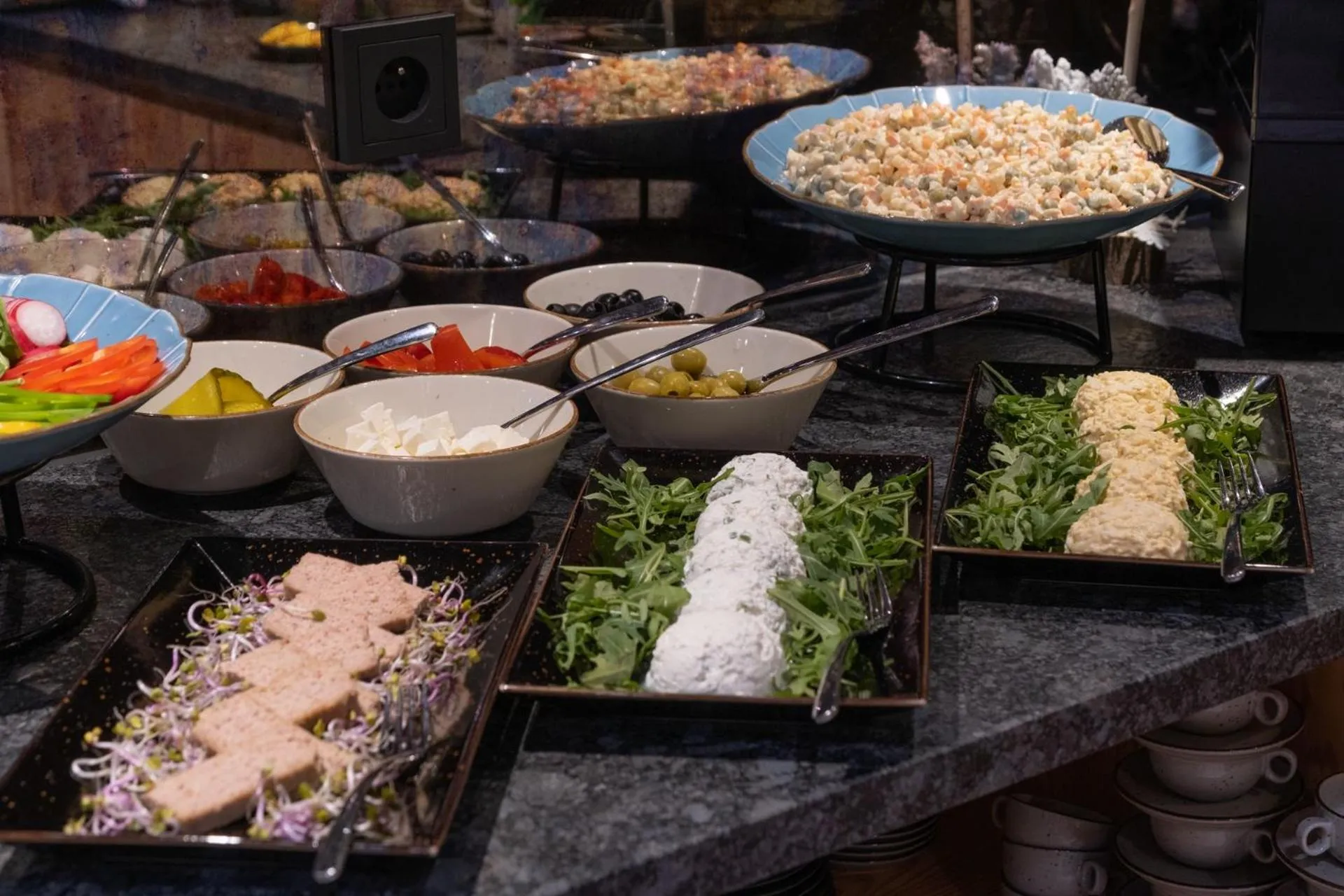 Food in Harda House Friends & Spa