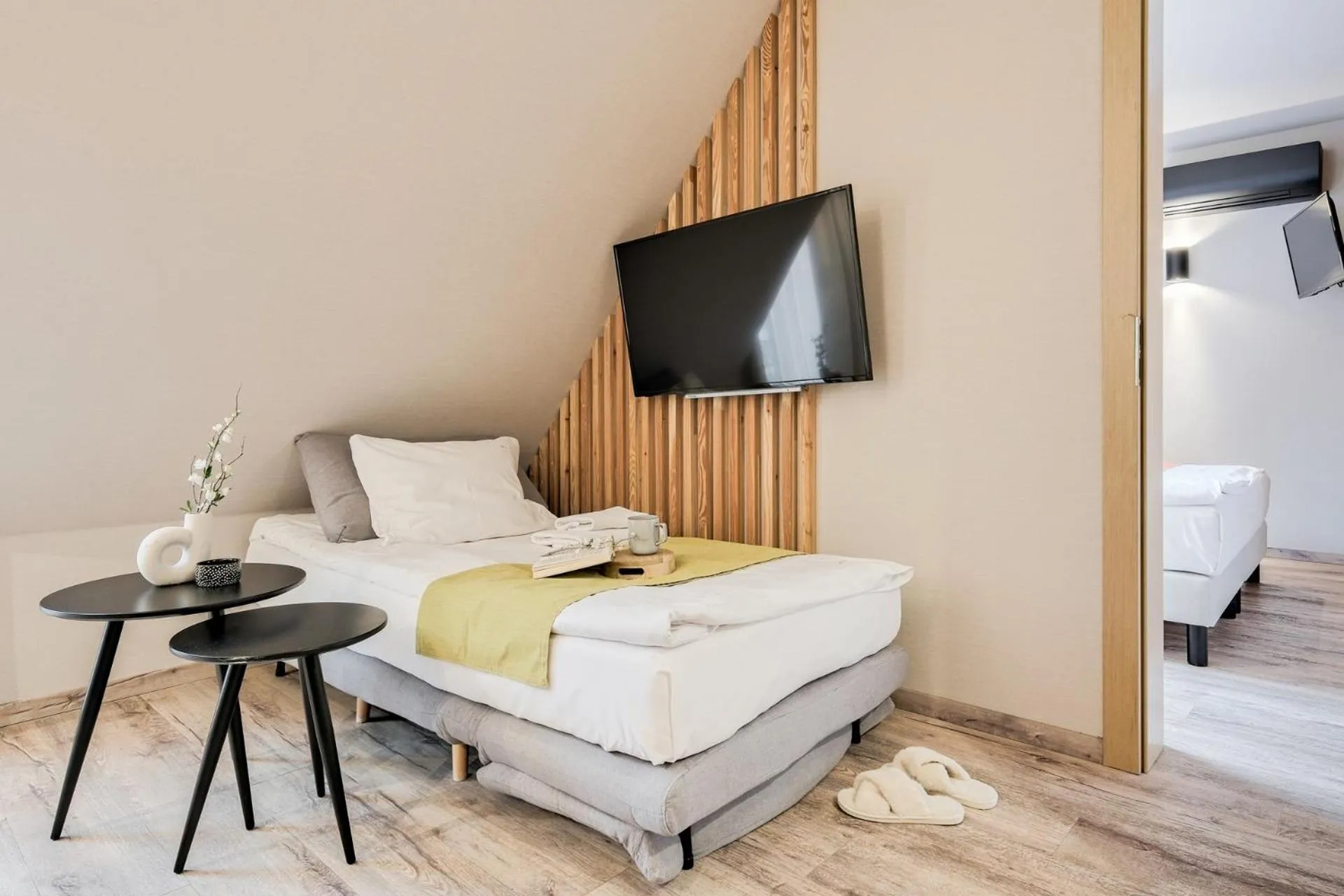 Bed in Harda House Friends & Spa