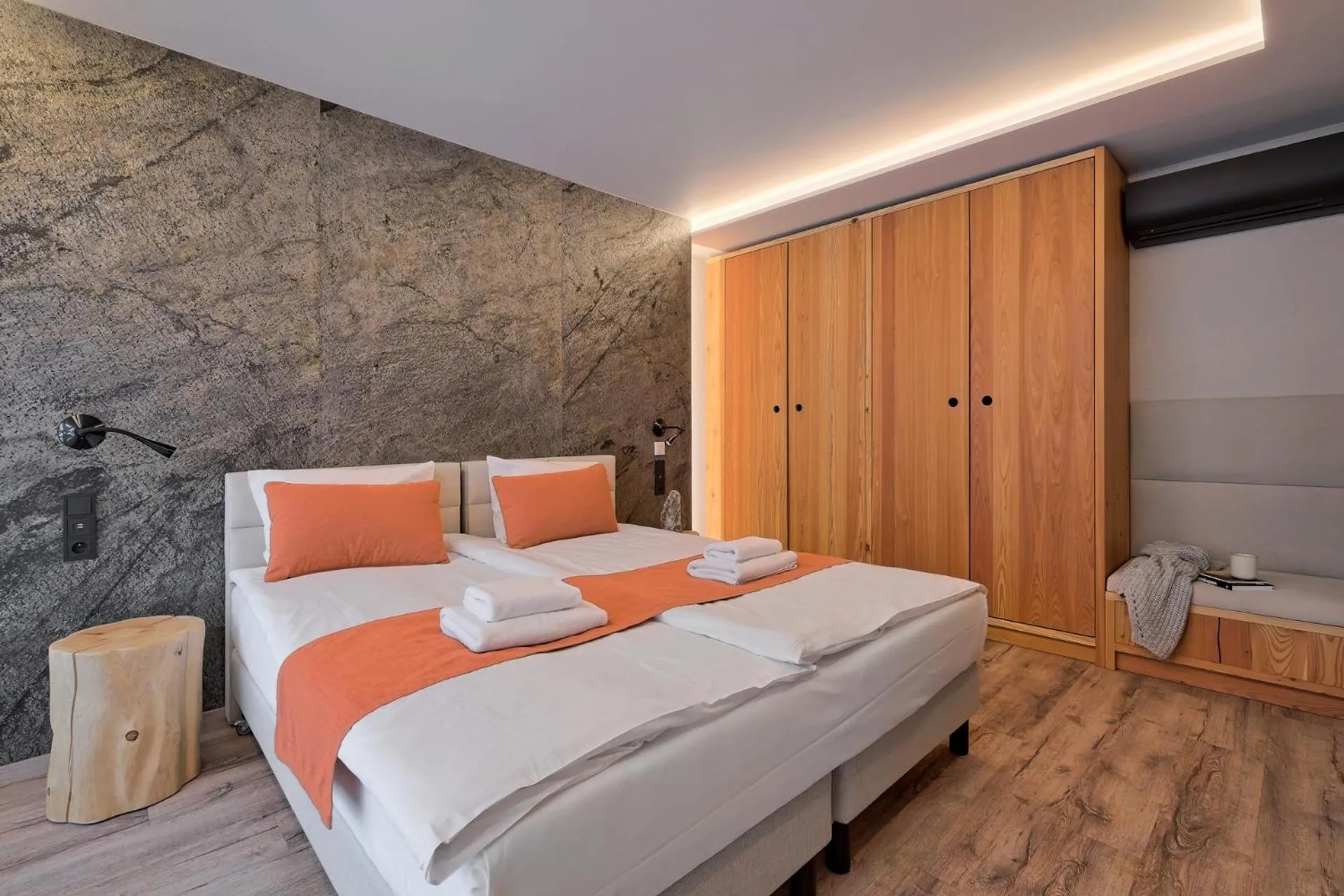 Bedroom, Bed in Harda House Friends & Spa