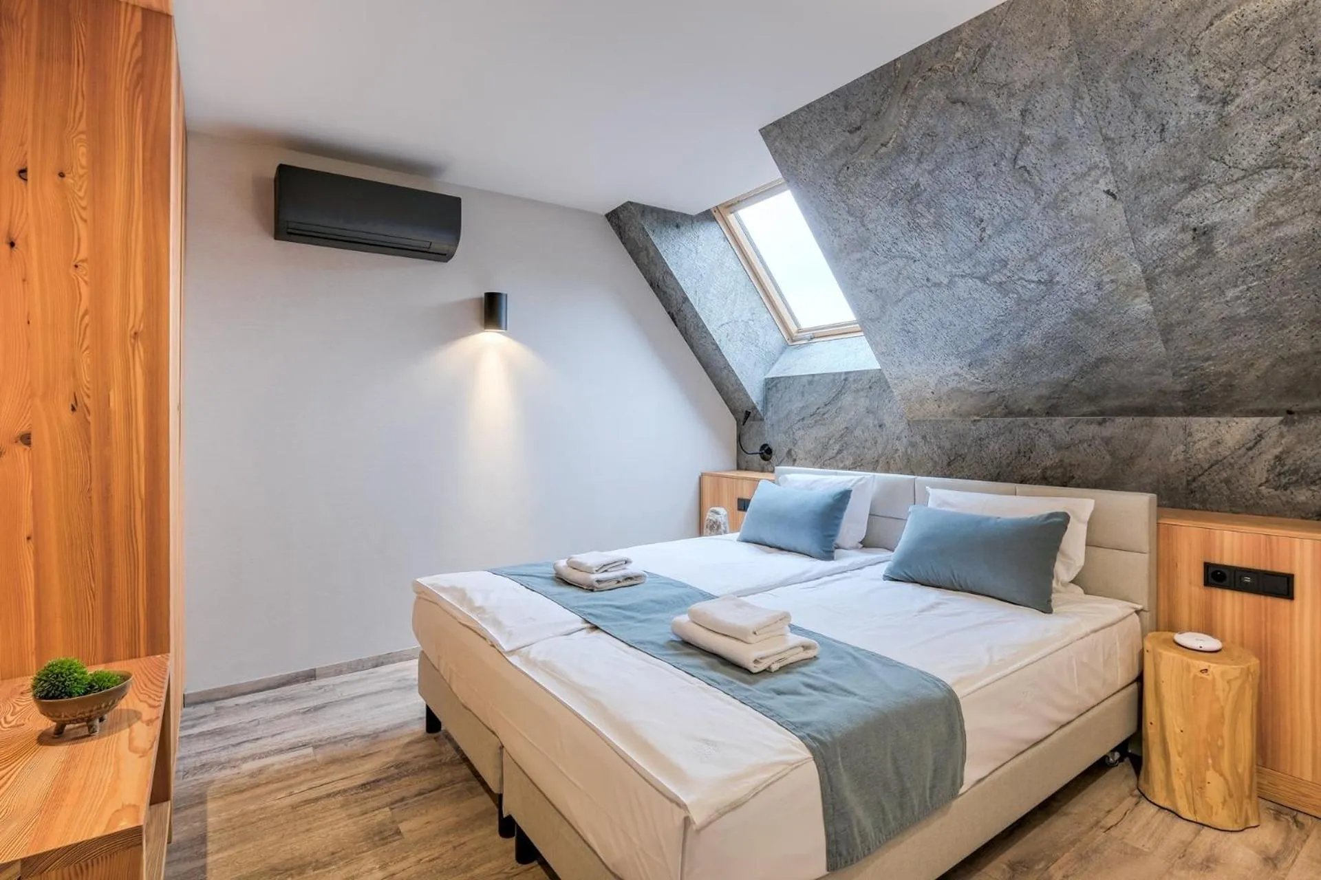 Bed in Harda House Friends & Spa