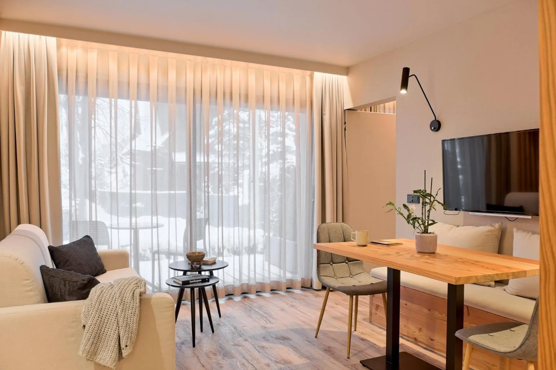 Living room in Harda House Friends & Spa