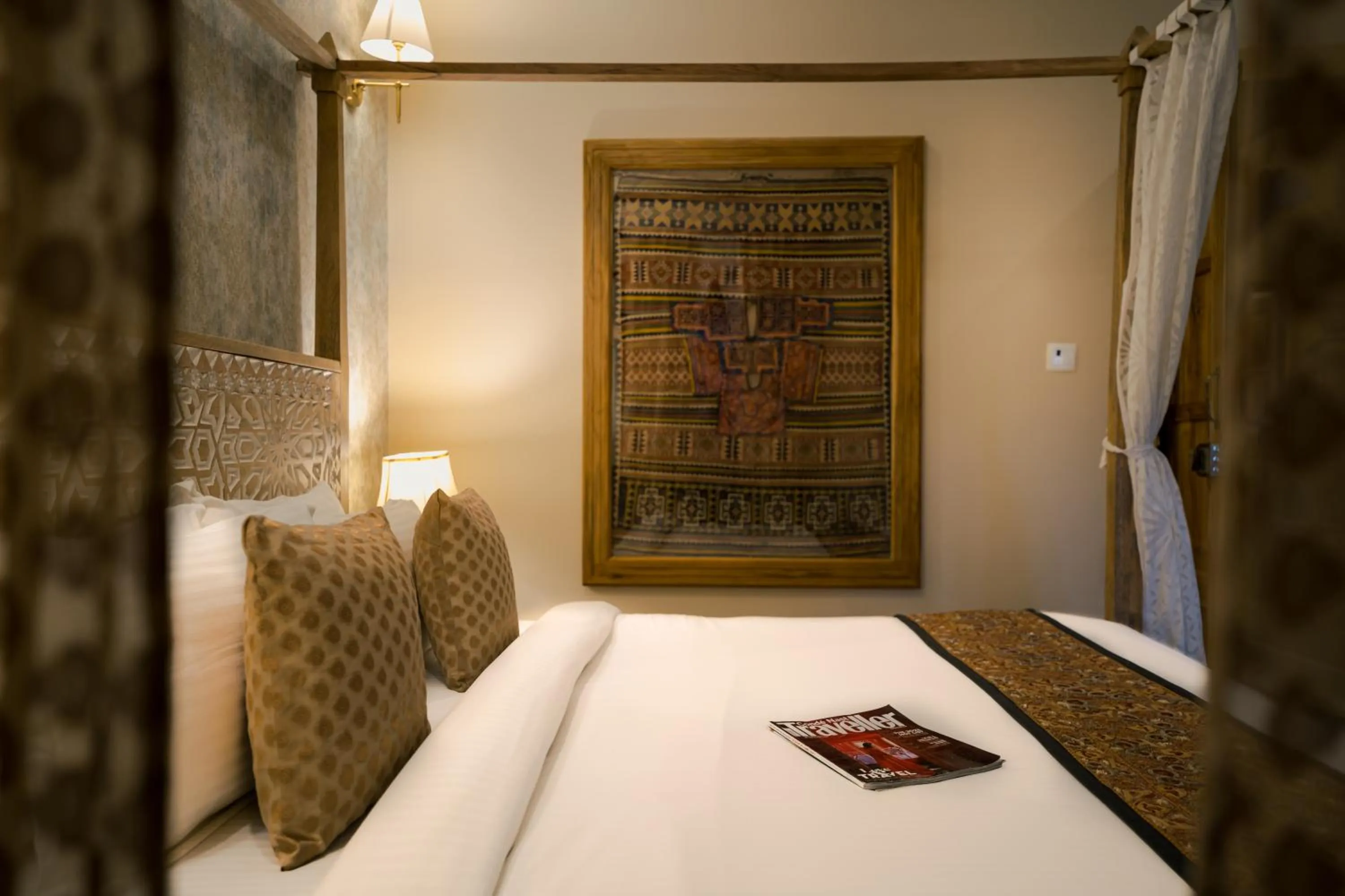 Bedroom, Bed in Hotel Jasmin Haveli