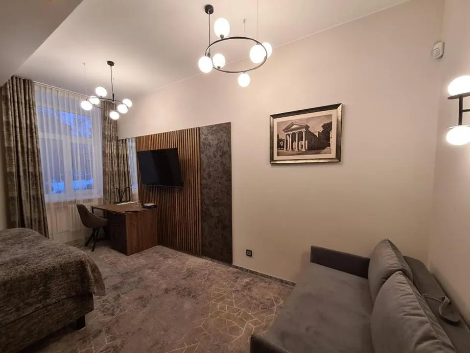 Seating area, Bed in Vvinn Hotel