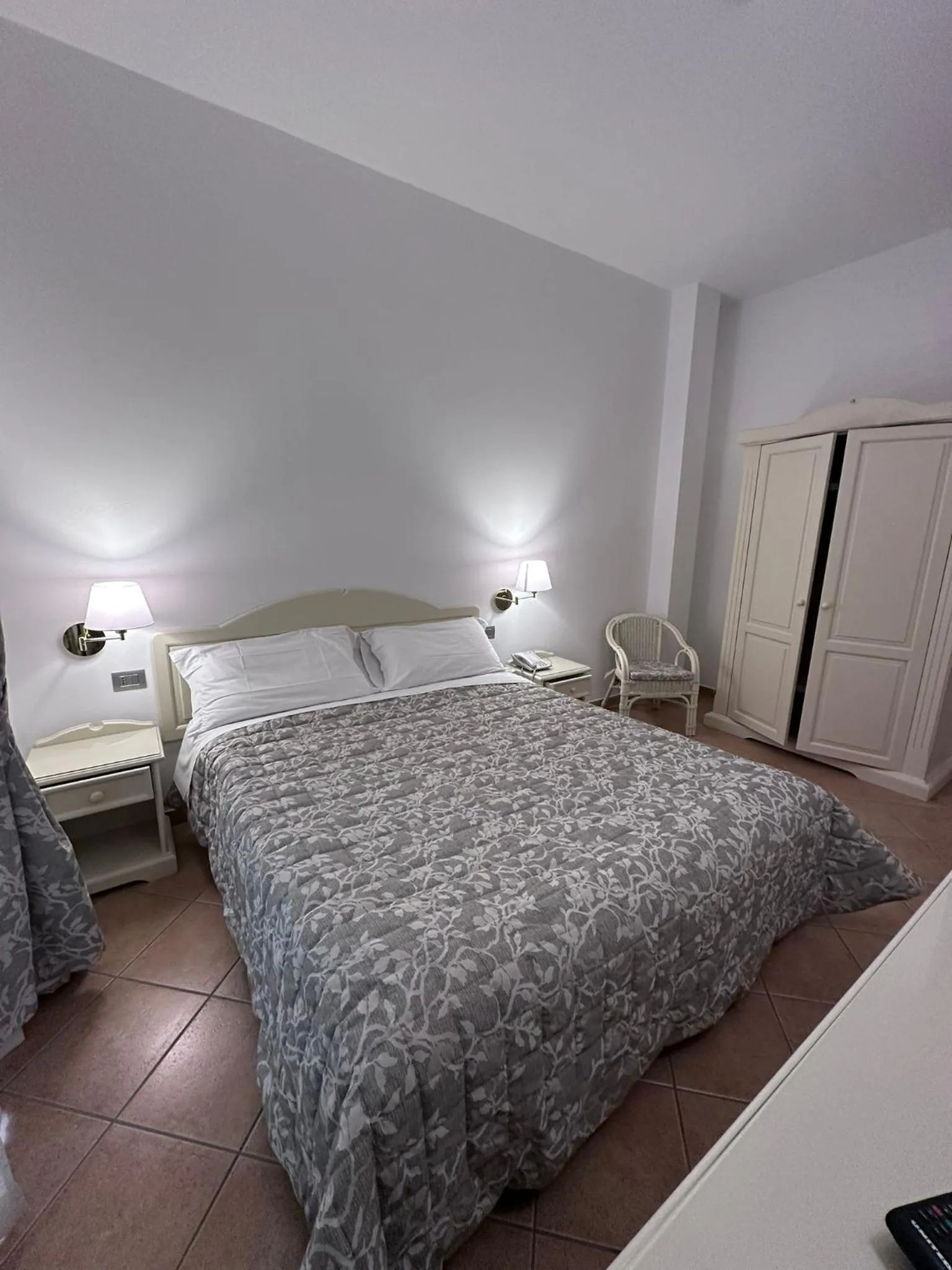 Bed in Hotel Terranova