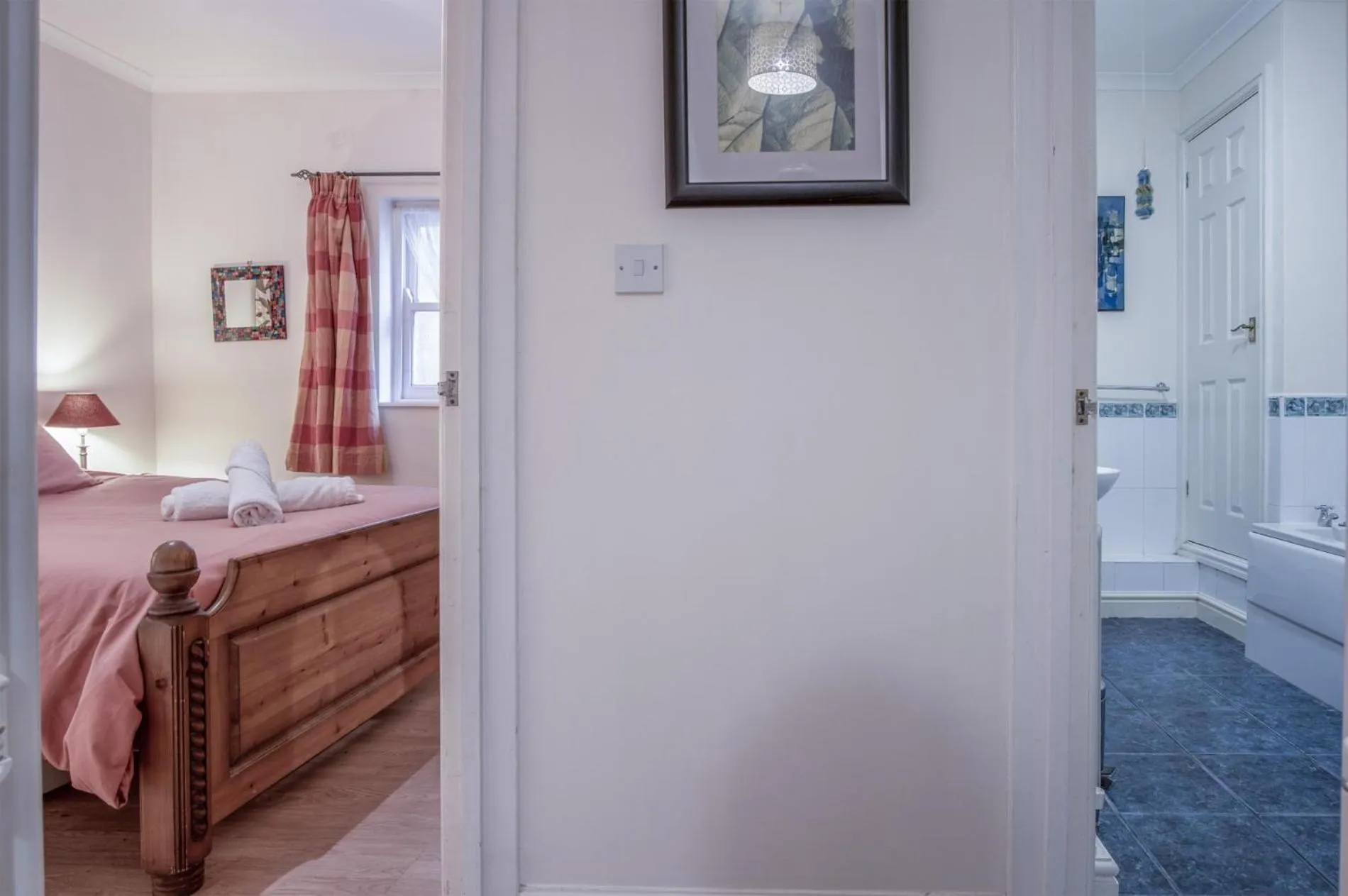 Floor plan, Bed in Arcadia - 1 Bedroom Apartment - Tenby