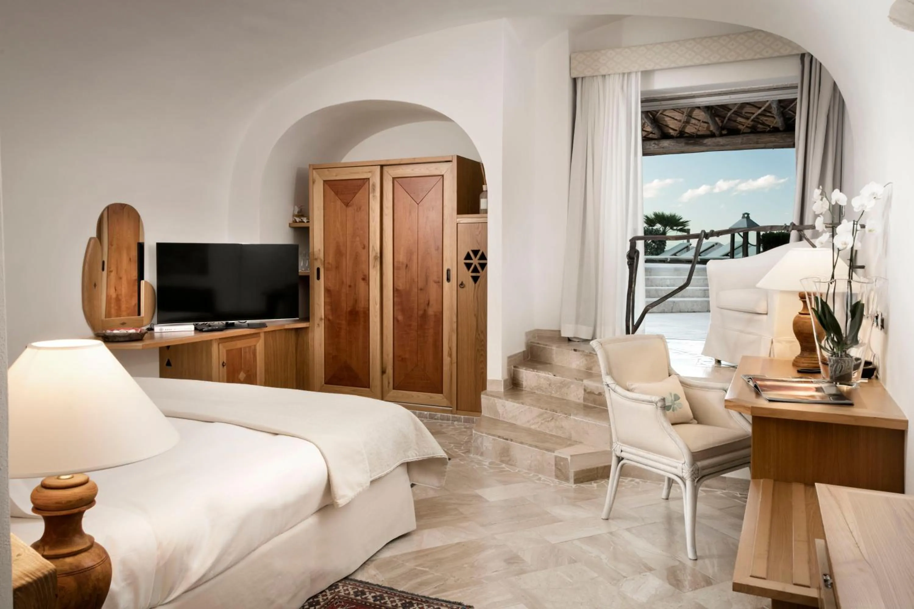 Bedroom in Grand Hotel Poltu Quatu