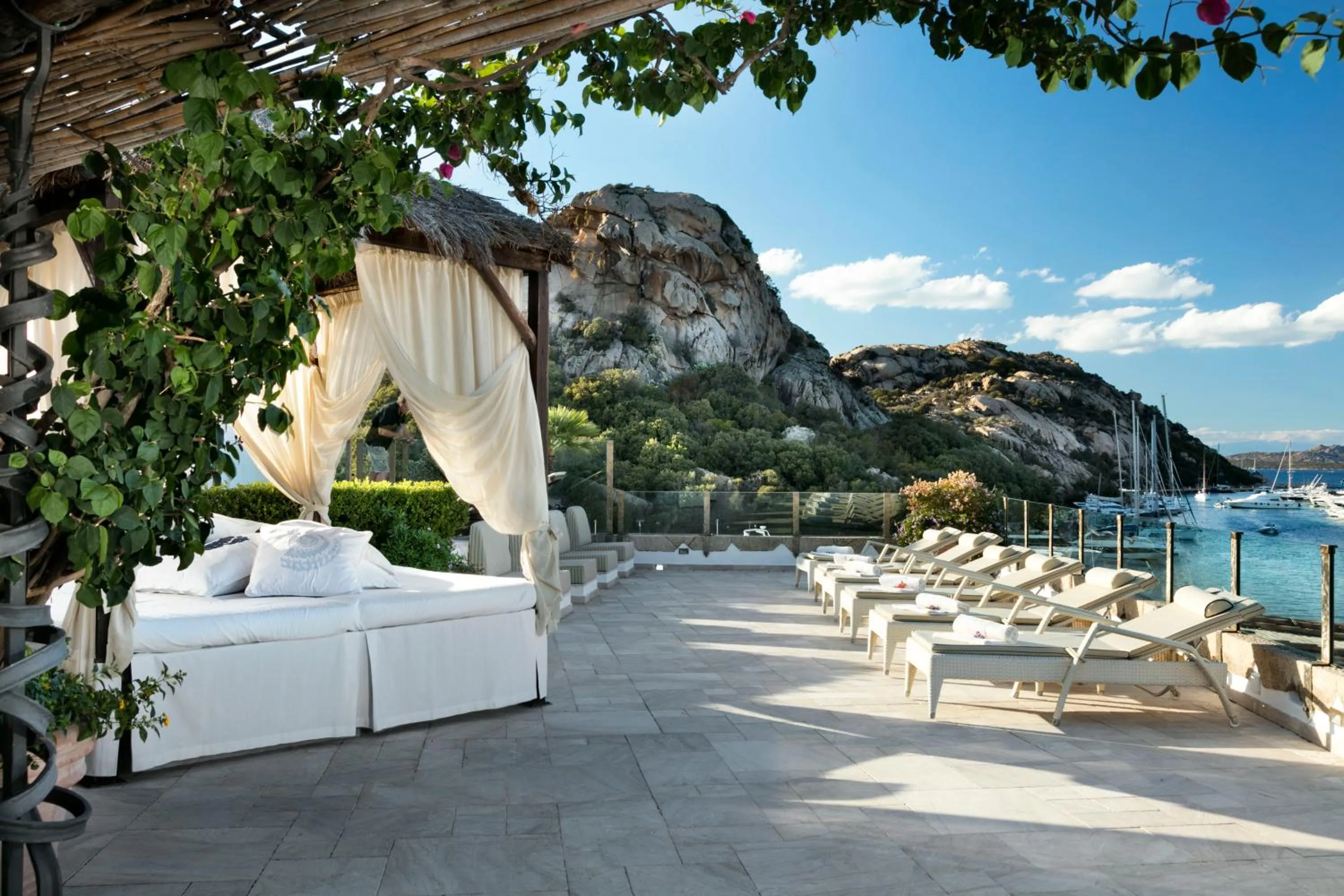 Balcony/Terrace in Grand Hotel Poltu Quatu