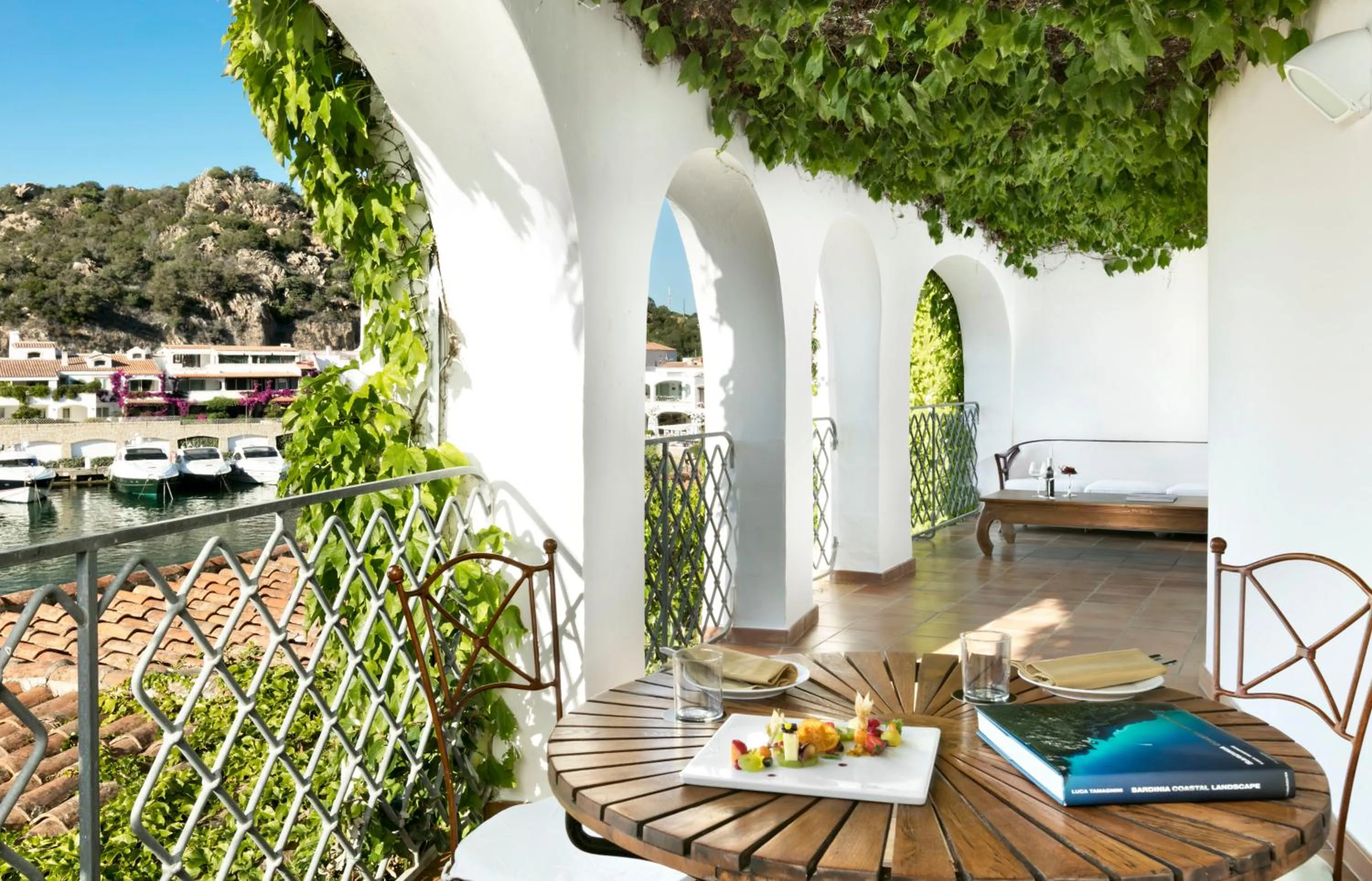 Balcony/Terrace in Grand Hotel Poltu Quatu