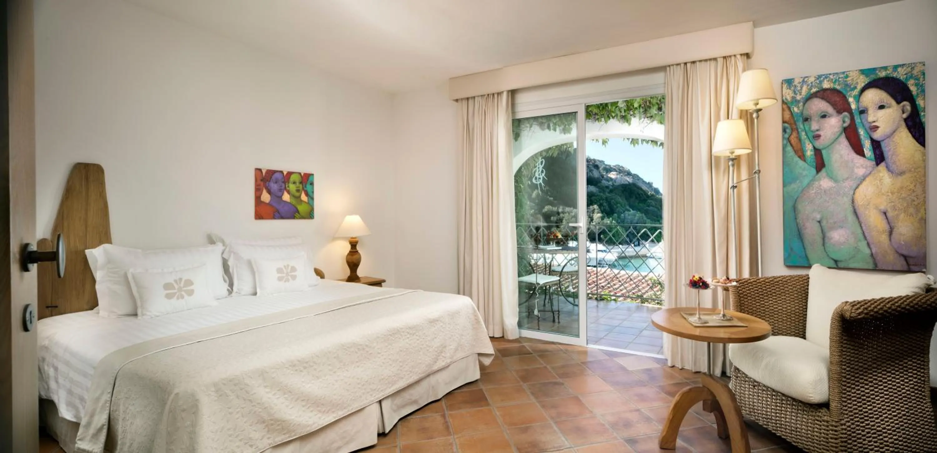 Bedroom in Grand Hotel Poltu Quatu