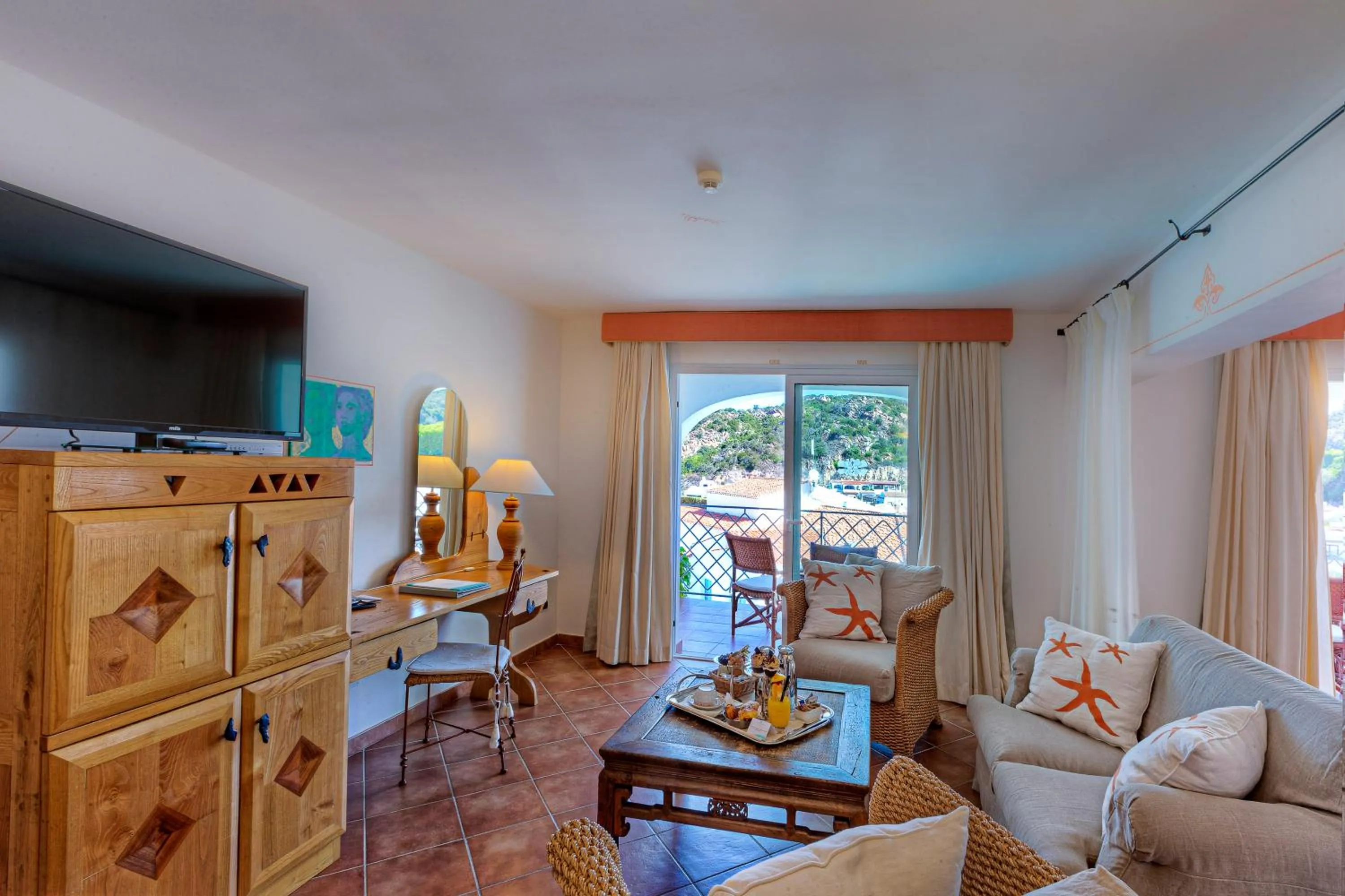 Sauna in Grand Hotel Poltu Quatu