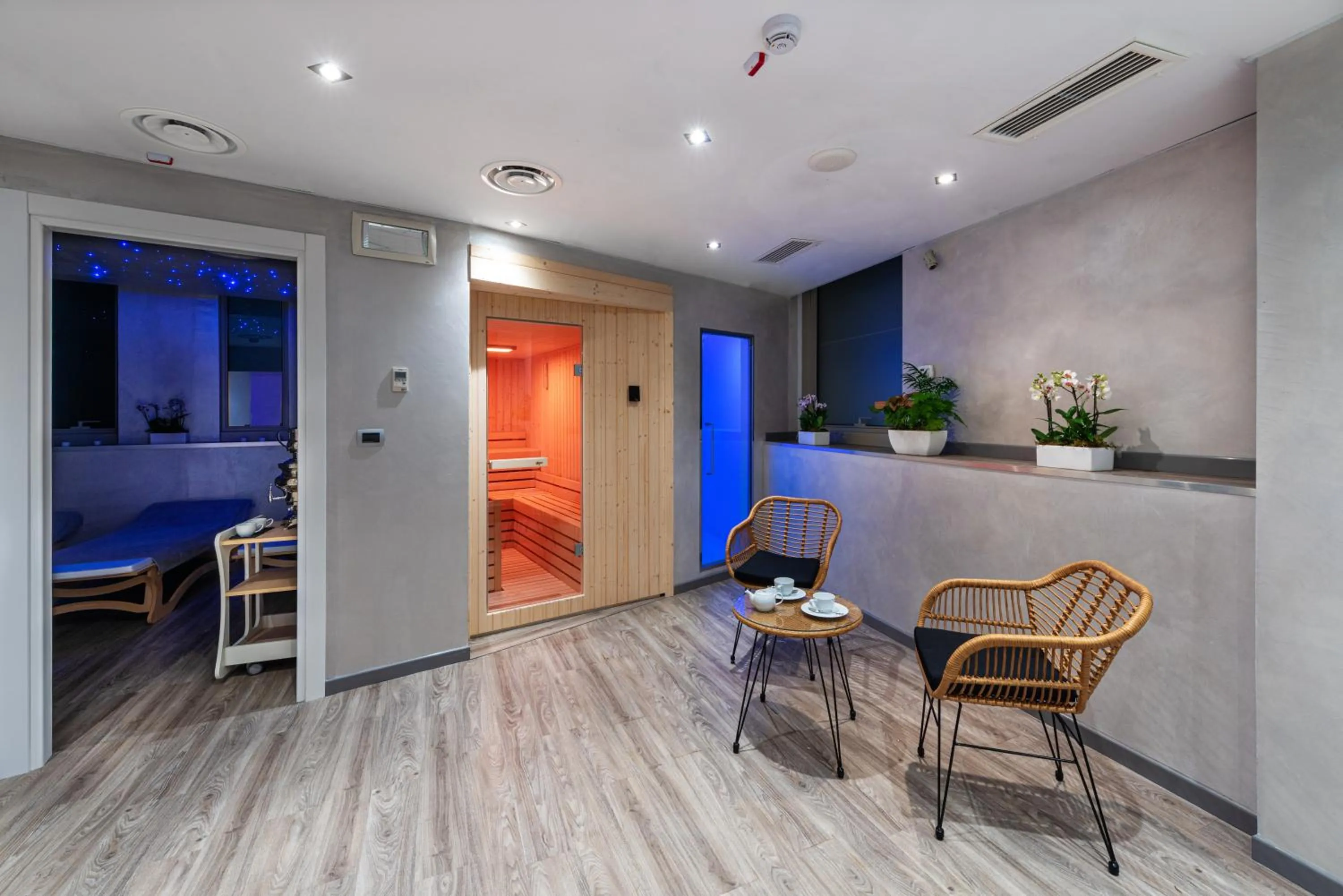 Sauna in Carrick Hotel Camogli Portofino Coast