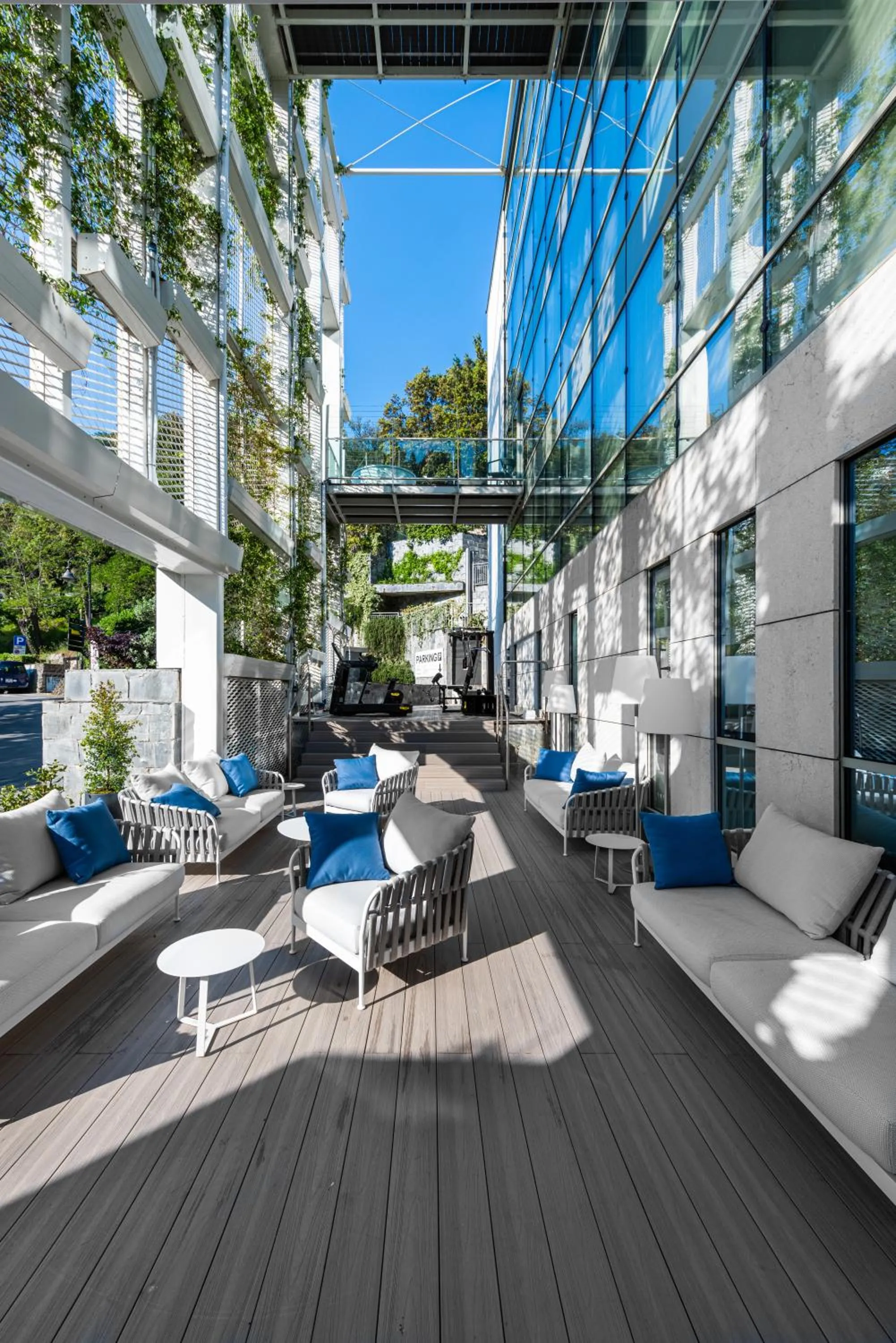 Lobby or reception in Carrick Hotel Camogli Portofino Coast
