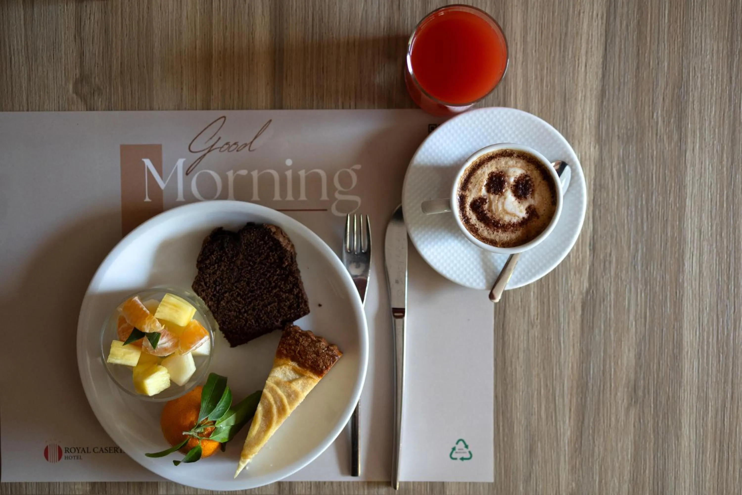 Breakfast in Hotel Royal Caserta