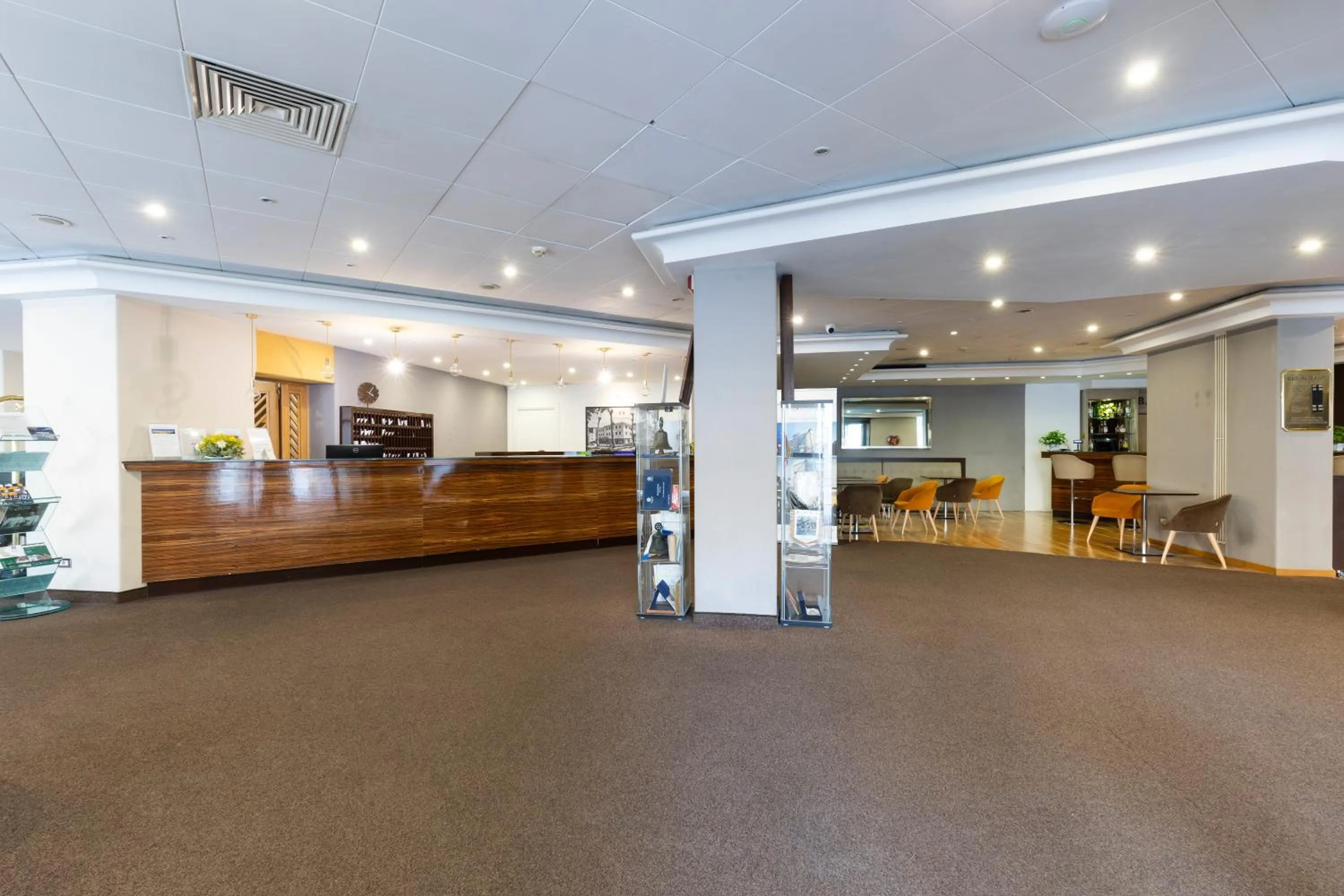 Lobby or reception in Hotel Royal Caserta