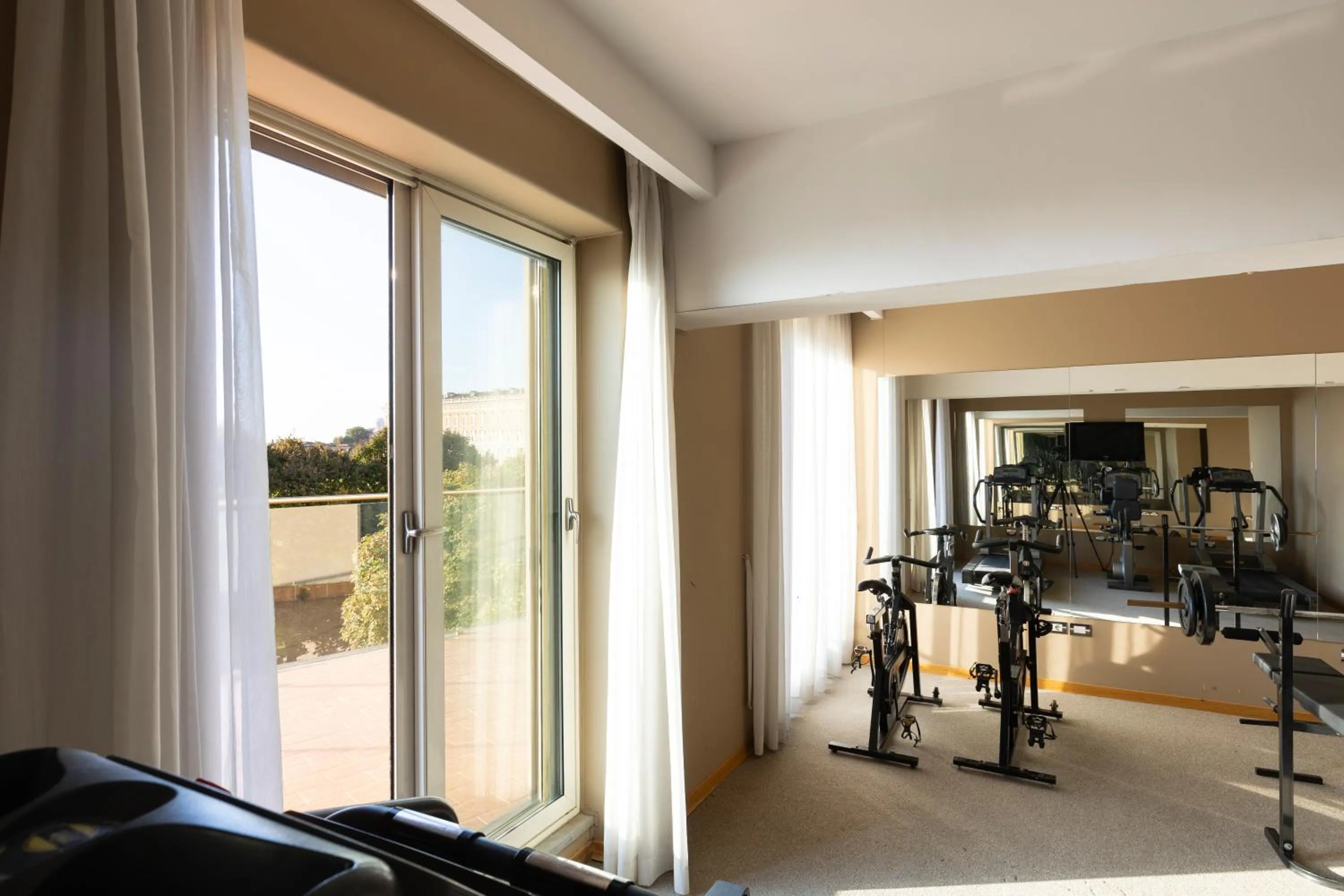 Fitness centre/facilities in Hotel Royal Caserta