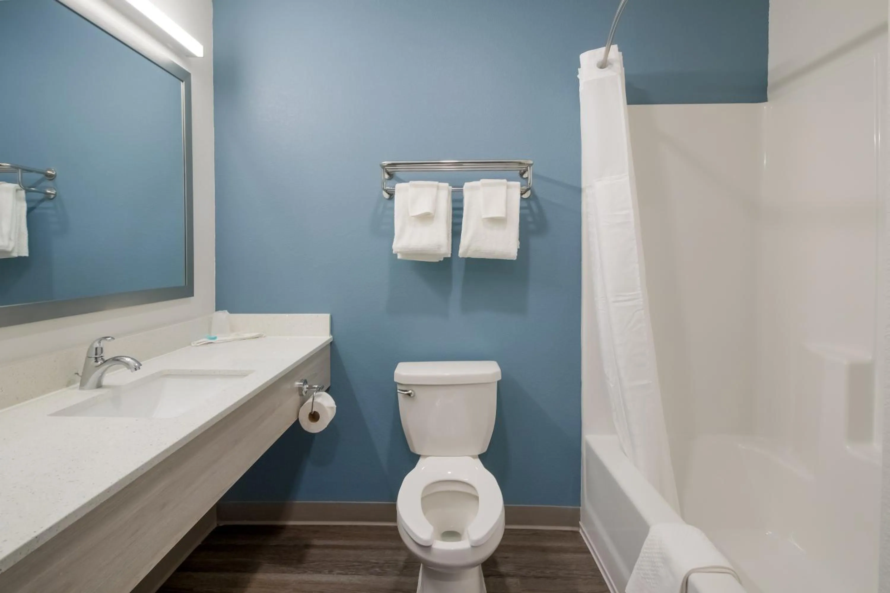 Toilet in WoodSpring Suites Concord-Charlotte Speedway