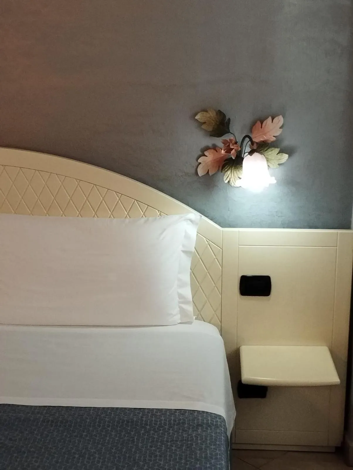 View (from property/room), Bed in Hotel Continental