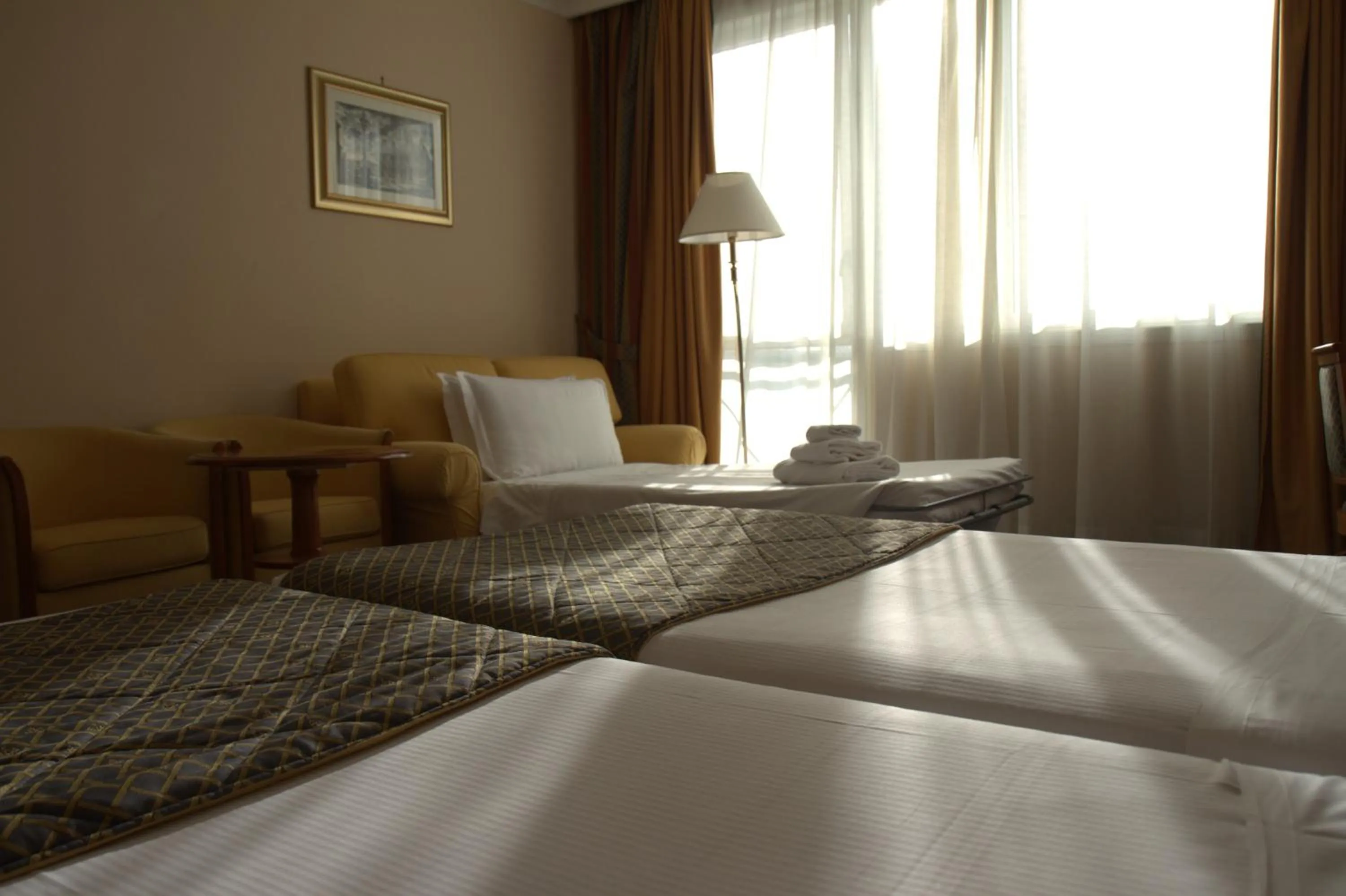 Bedroom, Bed in Hotel Roma Aurelia Antica