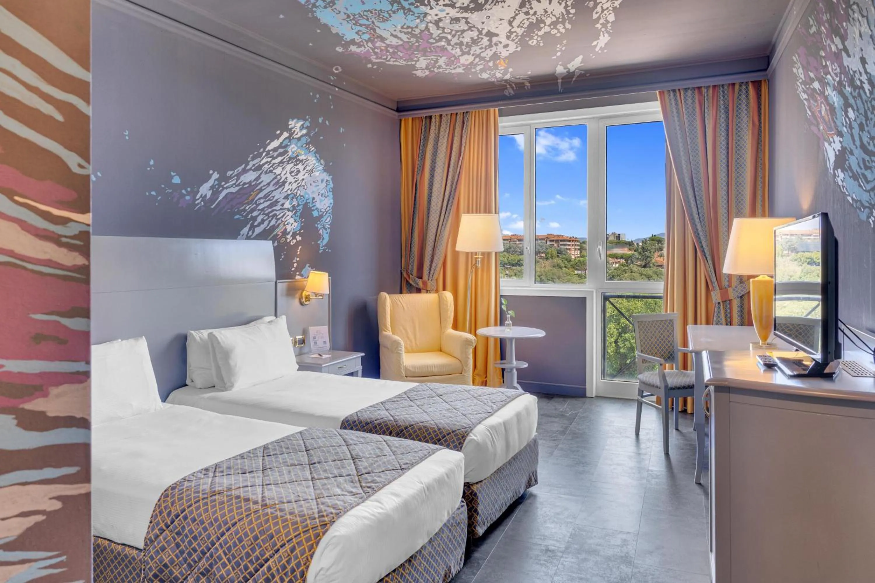 Bed in Hotel Roma Aurelia Antica