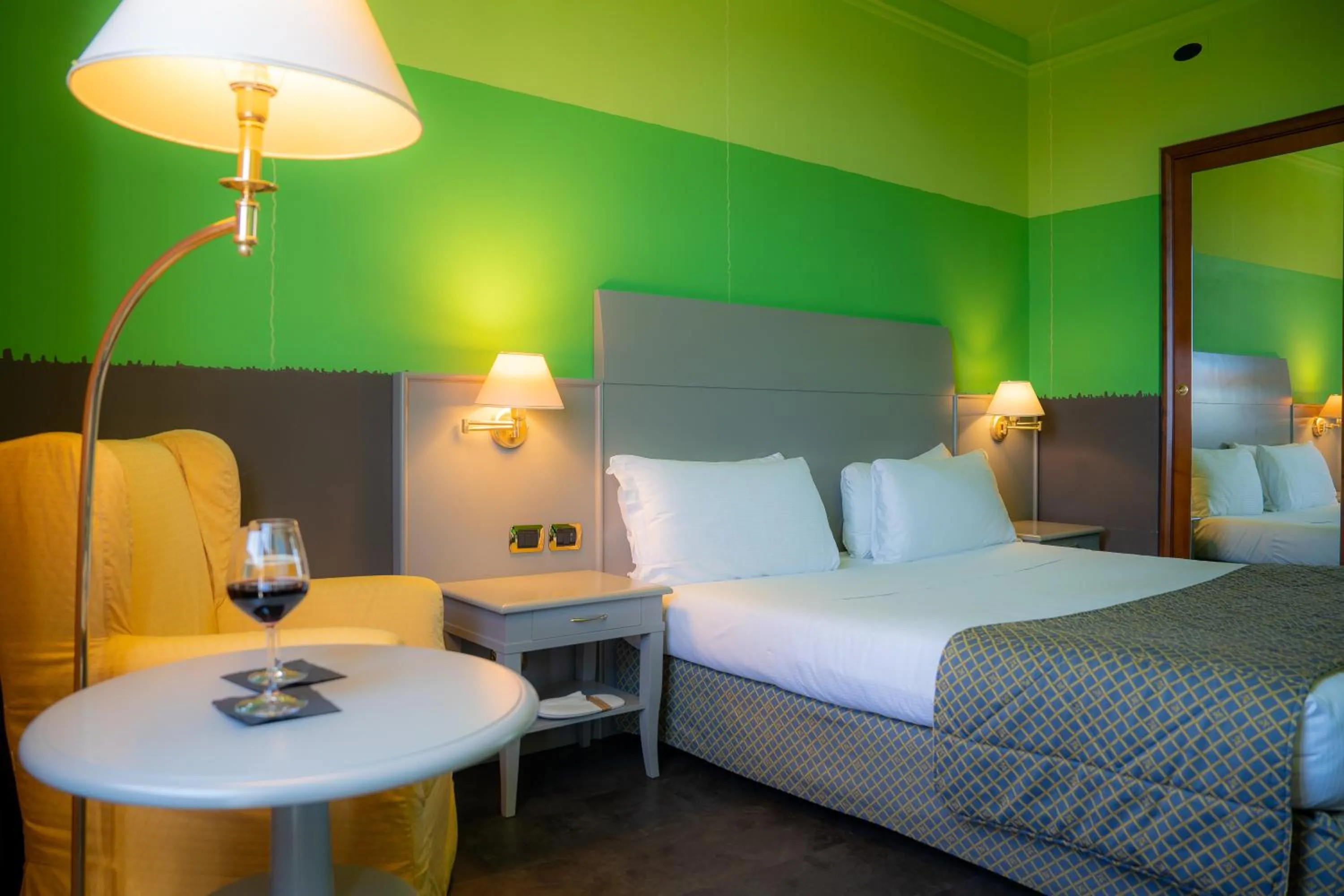 Bed in Hotel Roma Aurelia Antica