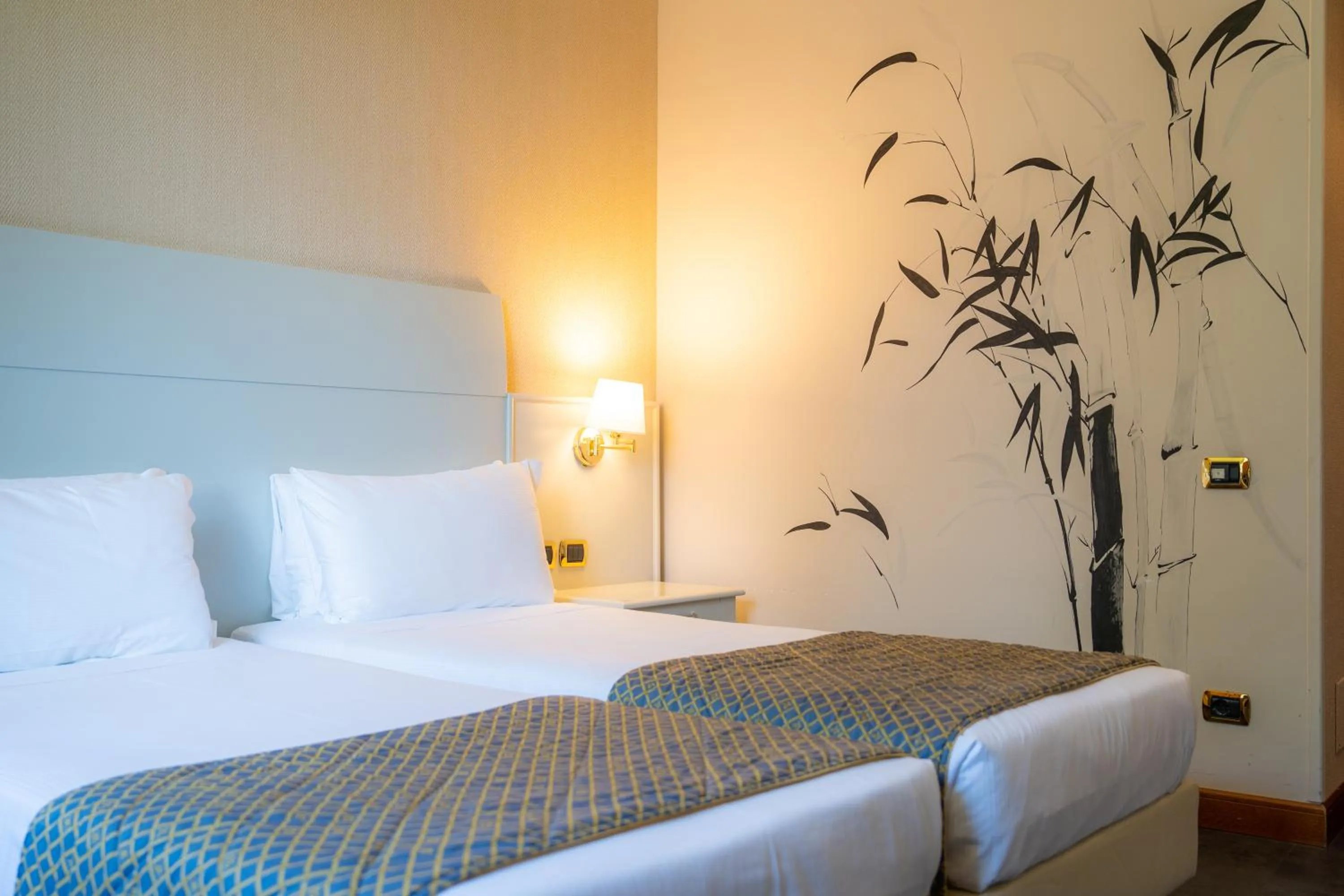 Bed in Hotel Roma Aurelia Antica