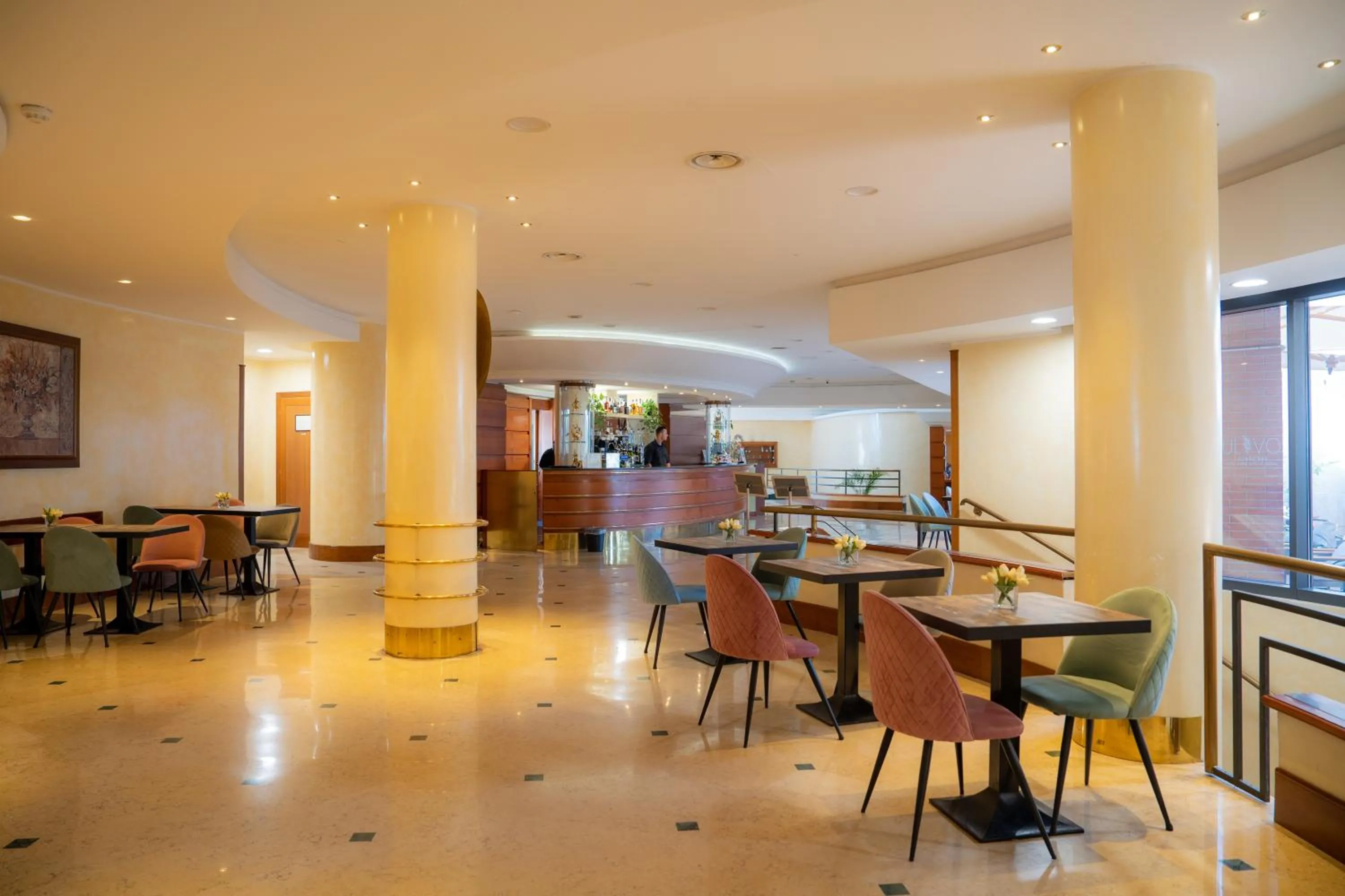 Lobby or reception in Hotel Roma Aurelia Antica