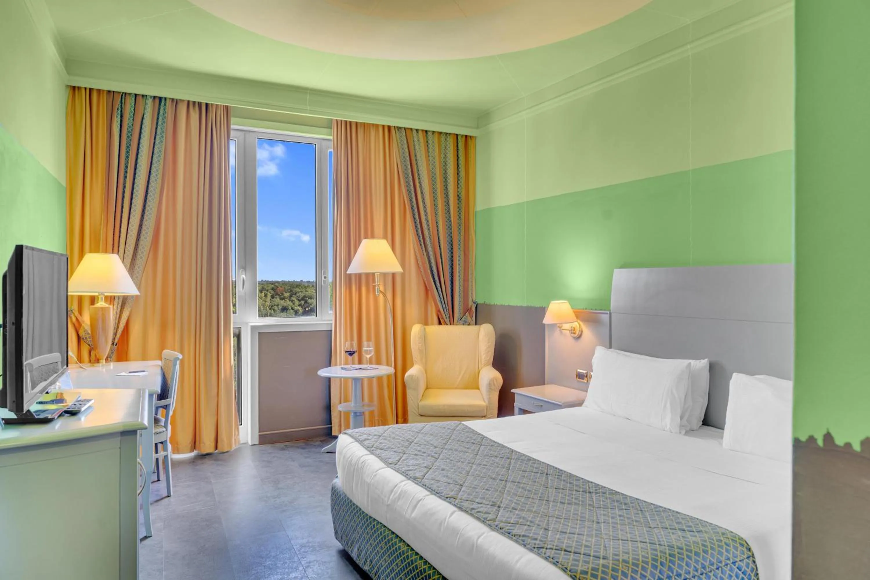 Bed in Hotel Roma Aurelia Antica