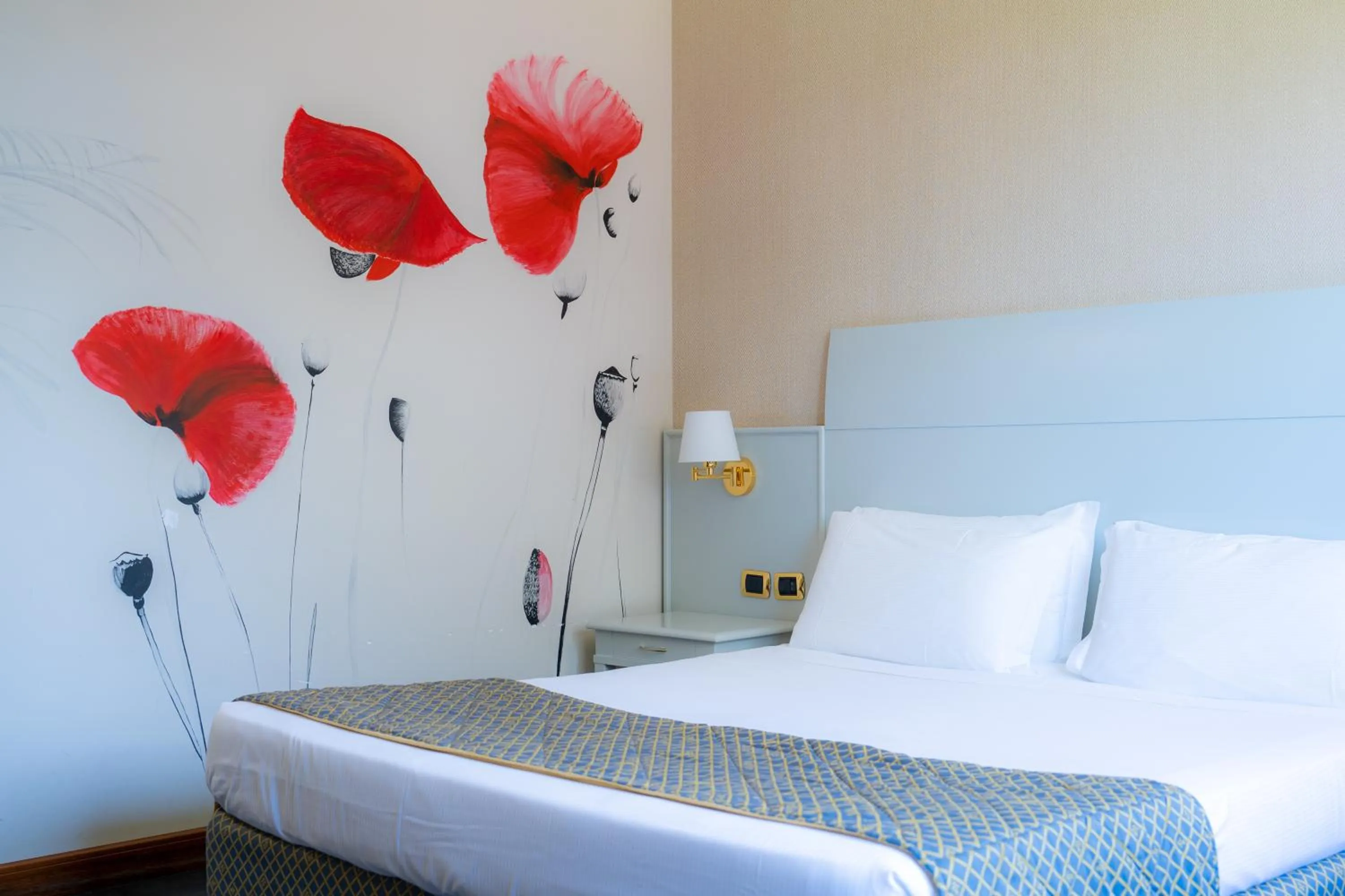 Bed in Hotel Roma Aurelia Antica