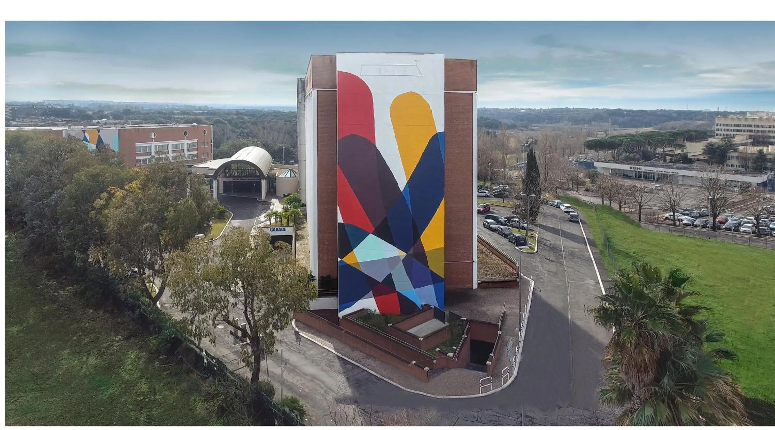 Bird's eye view in Hotel Roma Aurelia Antica