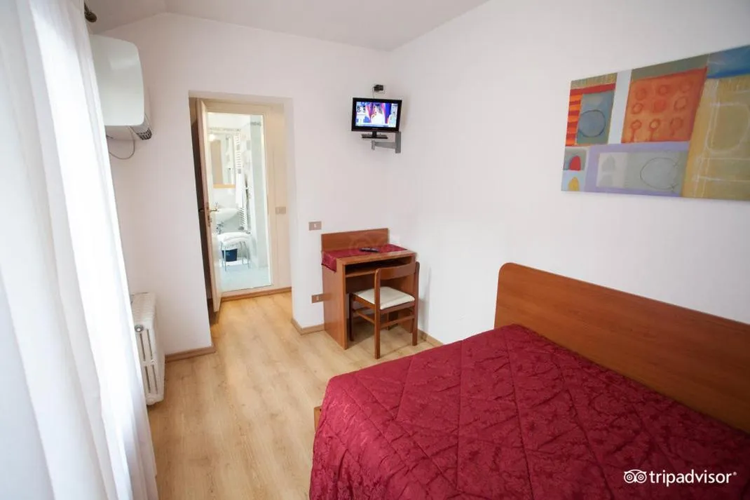 Bed in Hotel Caprera