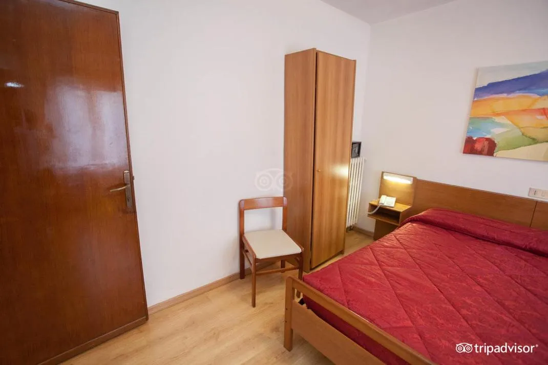 Bed in Hotel Caprera