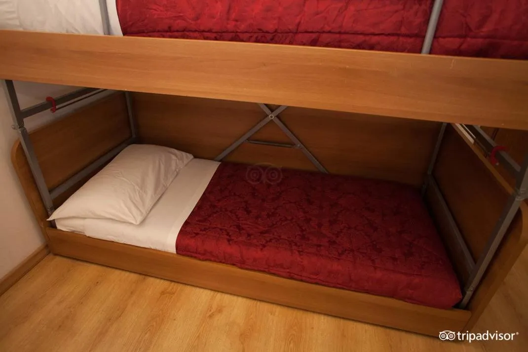 Bed in Hotel Caprera