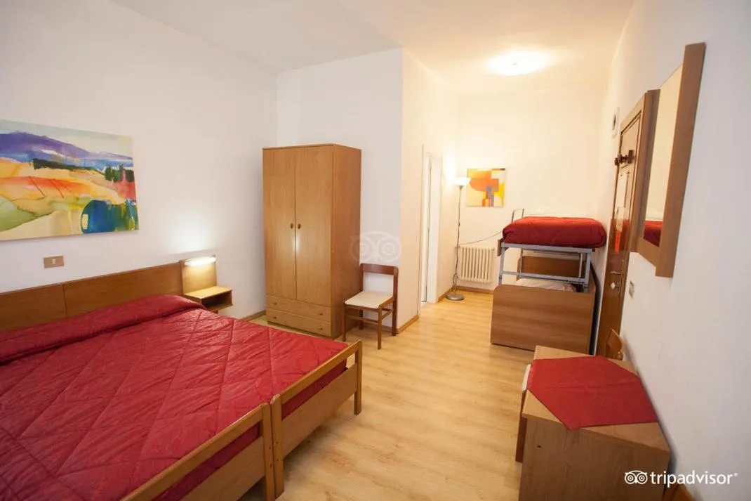 Bed in Hotel Caprera