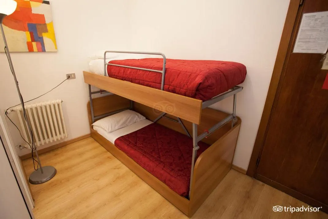 Bed in Hotel Caprera