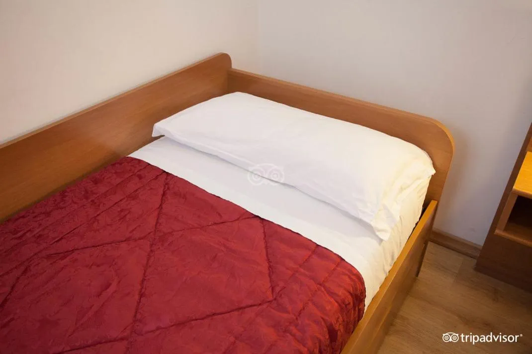 Bed in Hotel Caprera