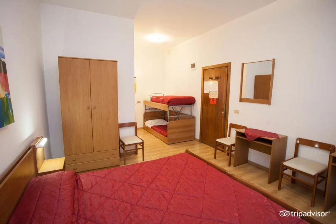 Bed in Hotel Caprera