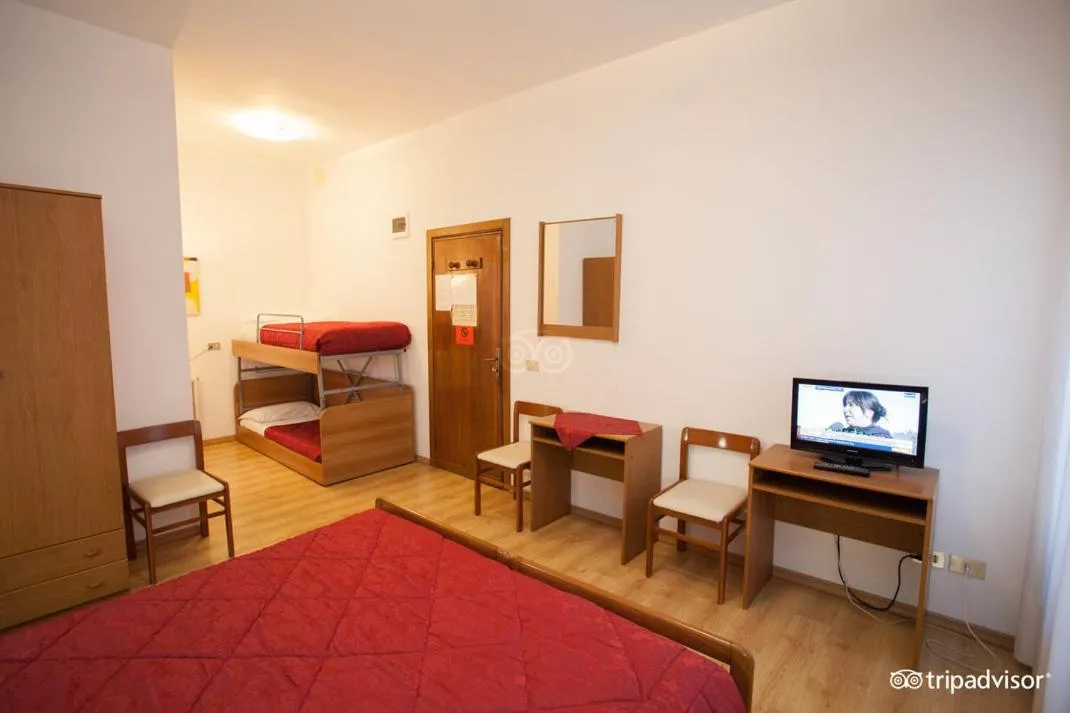 Bed in Hotel Caprera