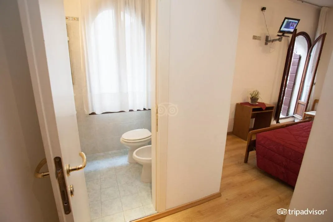 Bed in Hotel Caprera